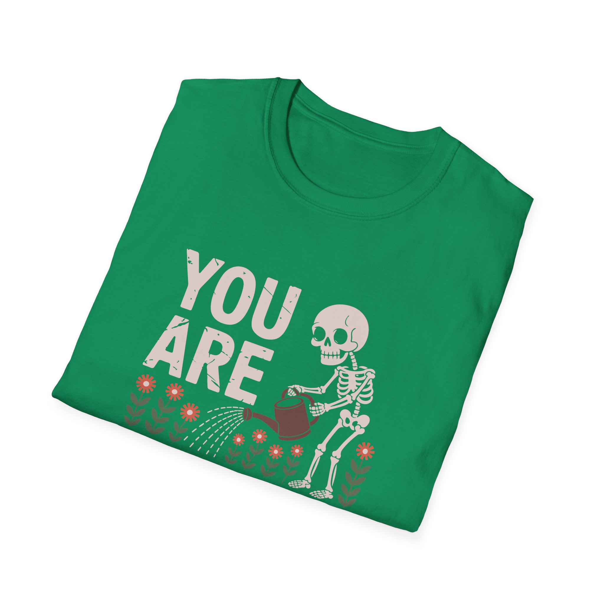 You Are Enough Skeleton T-Shirt, Unisex Tee for Self-Love, Motivational Gift, Casual Wear, Halloween, Affirmation Shirt - Image 36