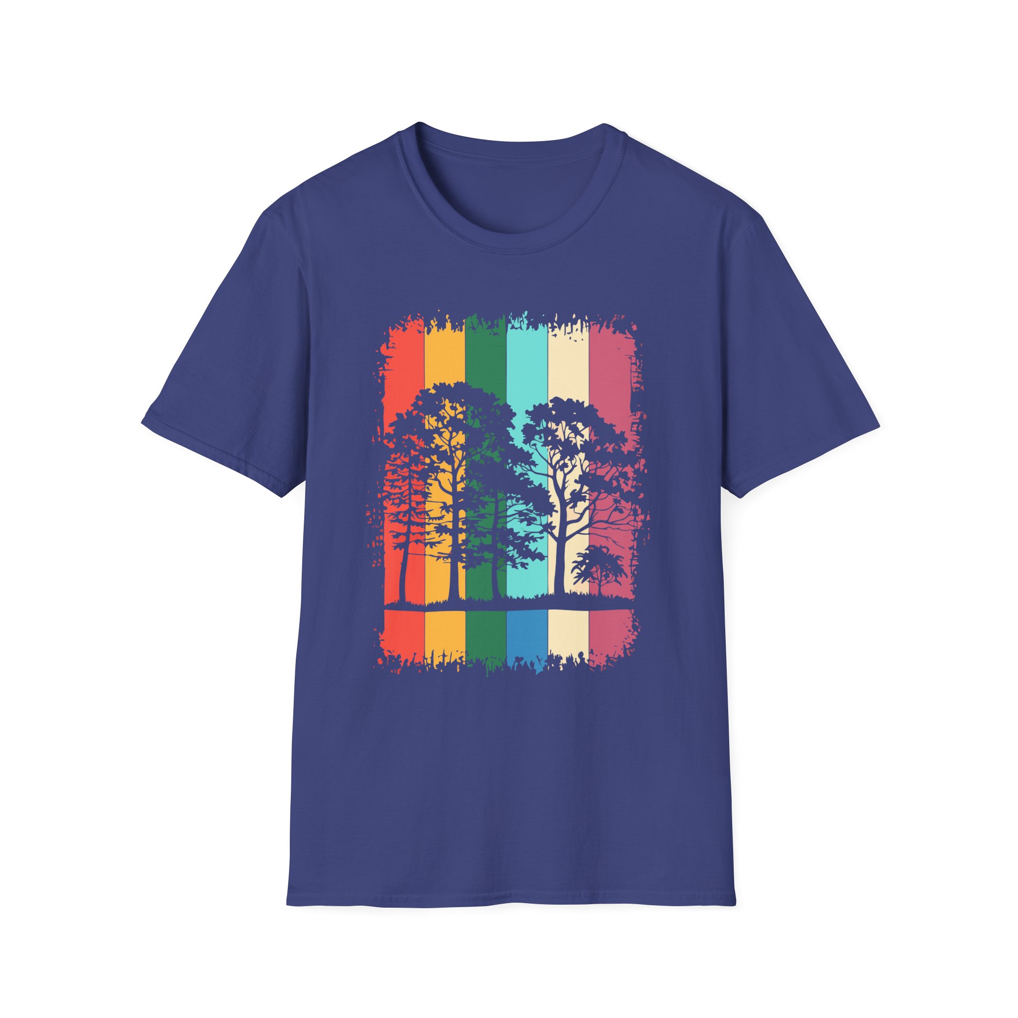 Colorful Nature-Inspired Unisex T-Shirt | Eco-Friendly Tee, Casual Wear, Gift for Nature Lovers, Summer Outfit, Tree - Image 37