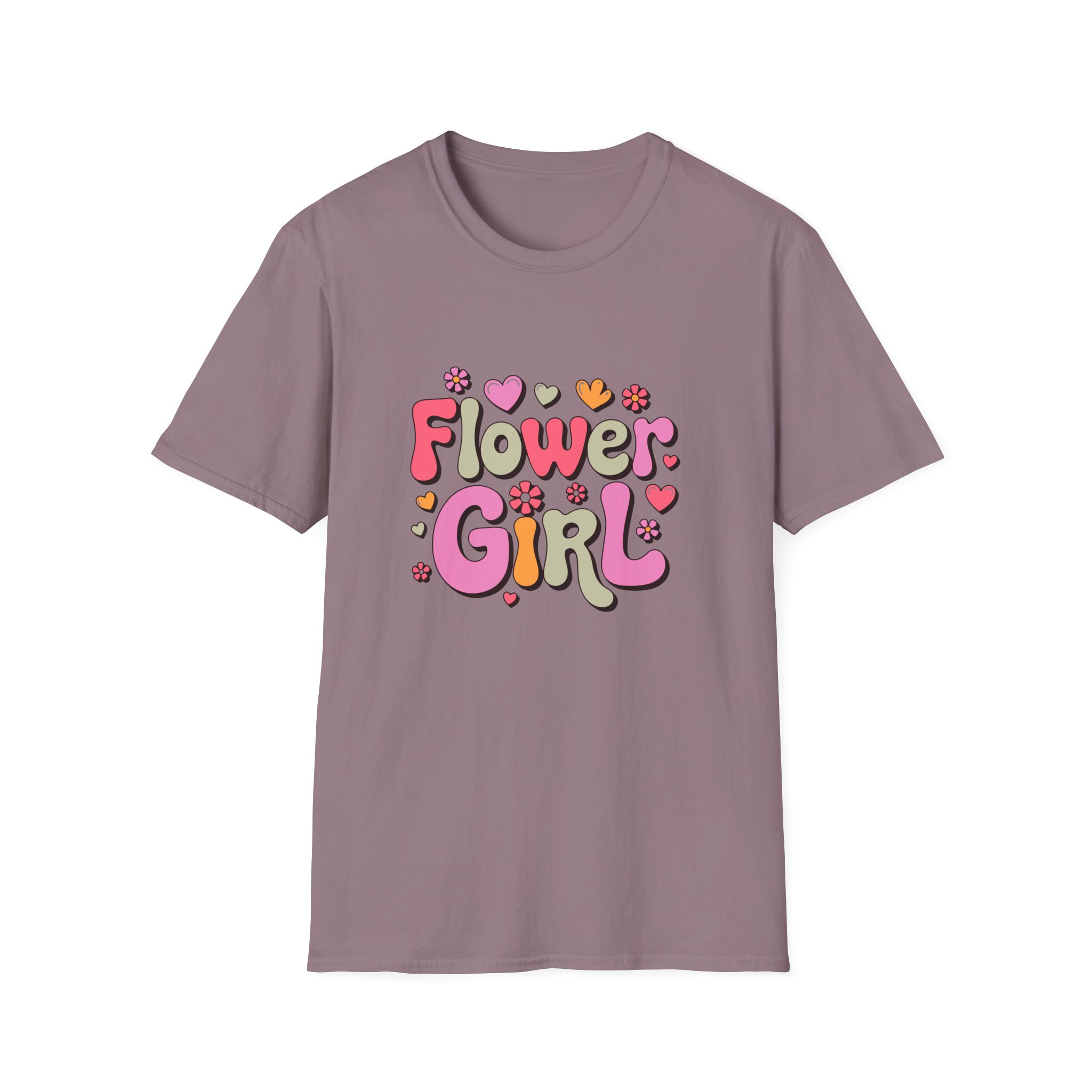 Flower Girl T-Shirt, Fun Floral Graphic Tee, Unisex Casual Shirt, Perfect for Spring Celebrations, Gift for Flower Girls - Image 49