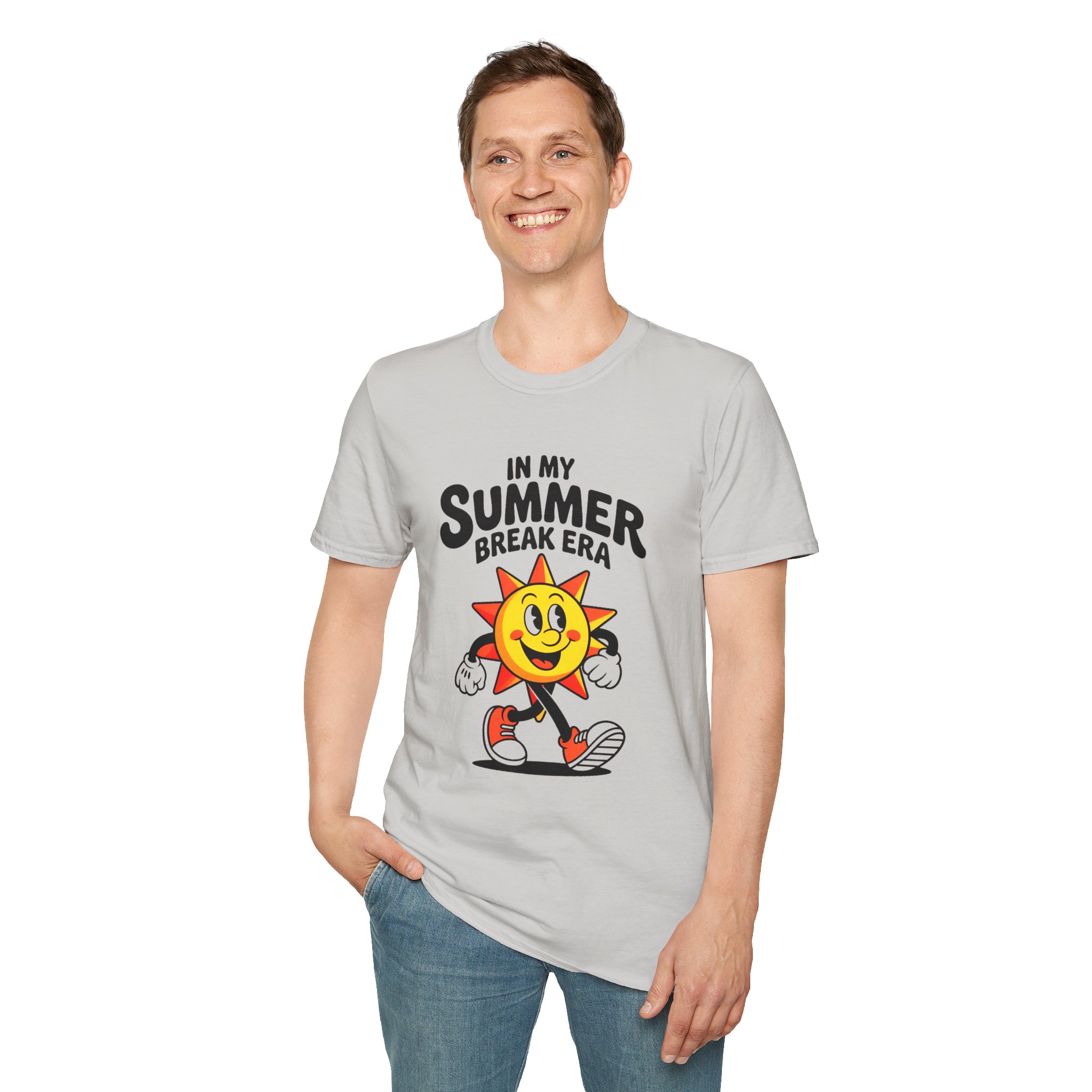 Unisex Summer Break T-Shirt – Fun Vacation Tee, Summer Outfits, Gift for Students, Retro Aesthetic Fashion, Casual Everyday Wear - Image 24