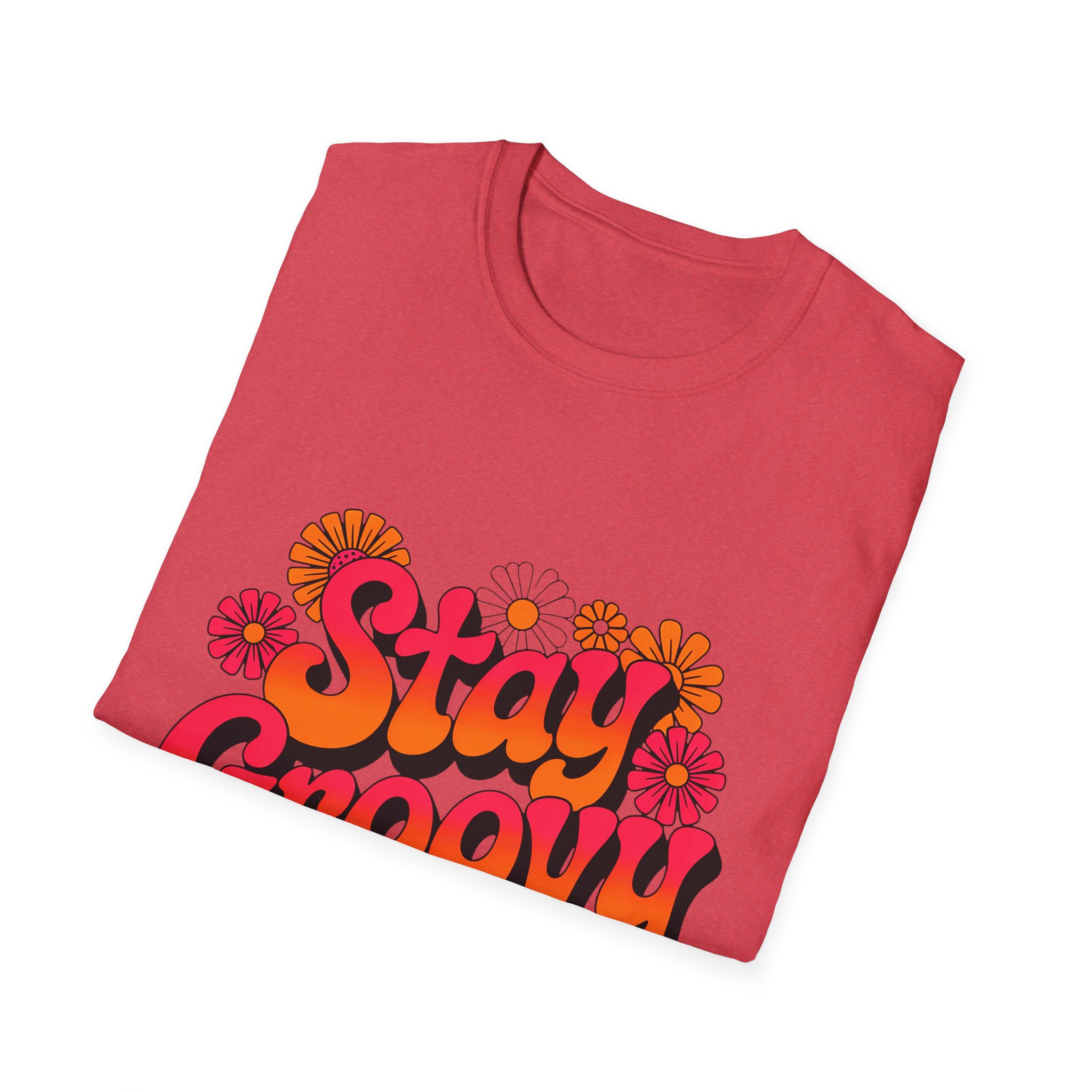 Stay Groovy T-Shirt | Retro Floral Tee | Fun Gift for Friends | Perfect for Summer, Festivals, and Everyday Wear - Image 74