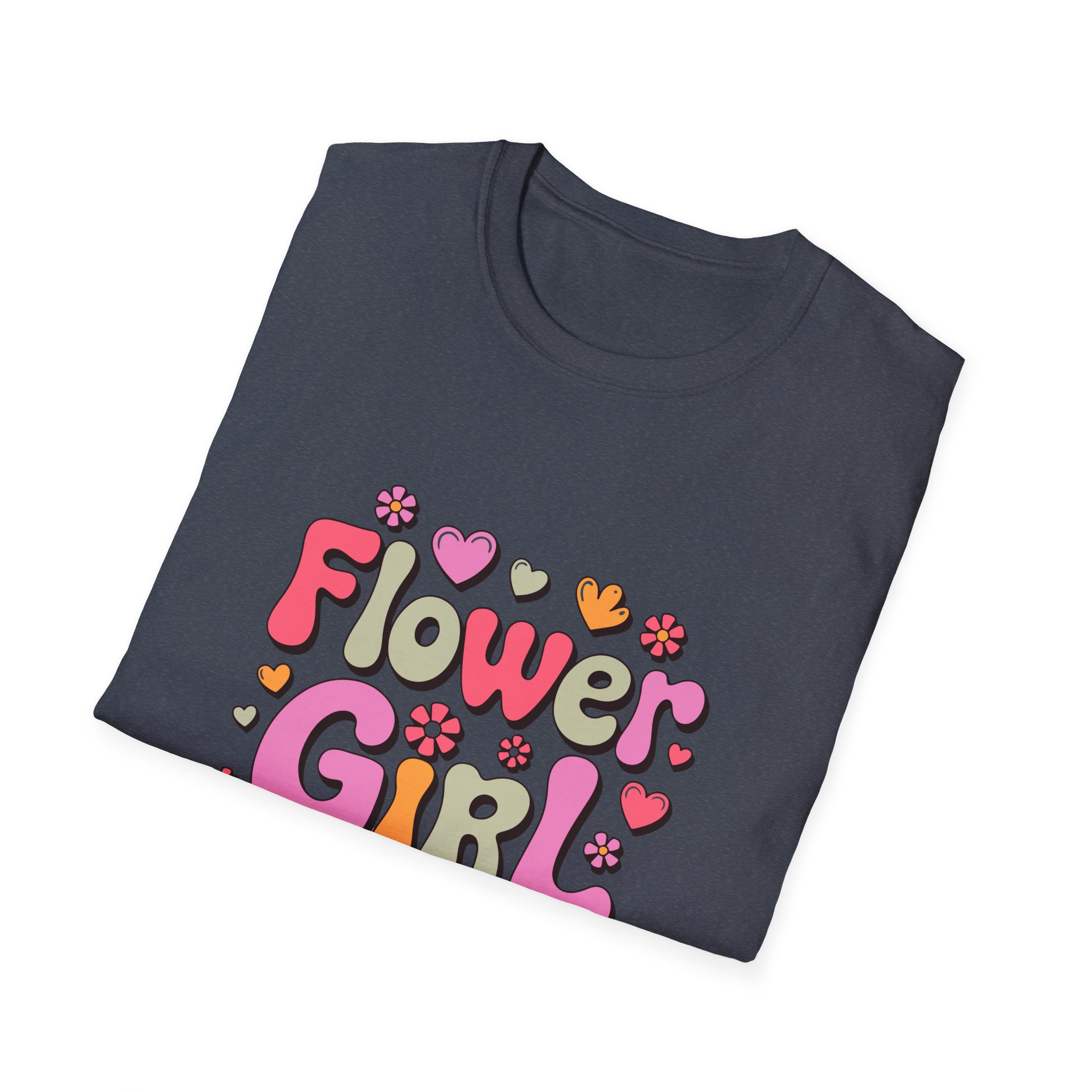 Flower Girl T-Shirt, Fun Floral Graphic Tee, Unisex Casual Shirt, Perfect for Spring Celebrations, Gift for Flower Girls - Image 44