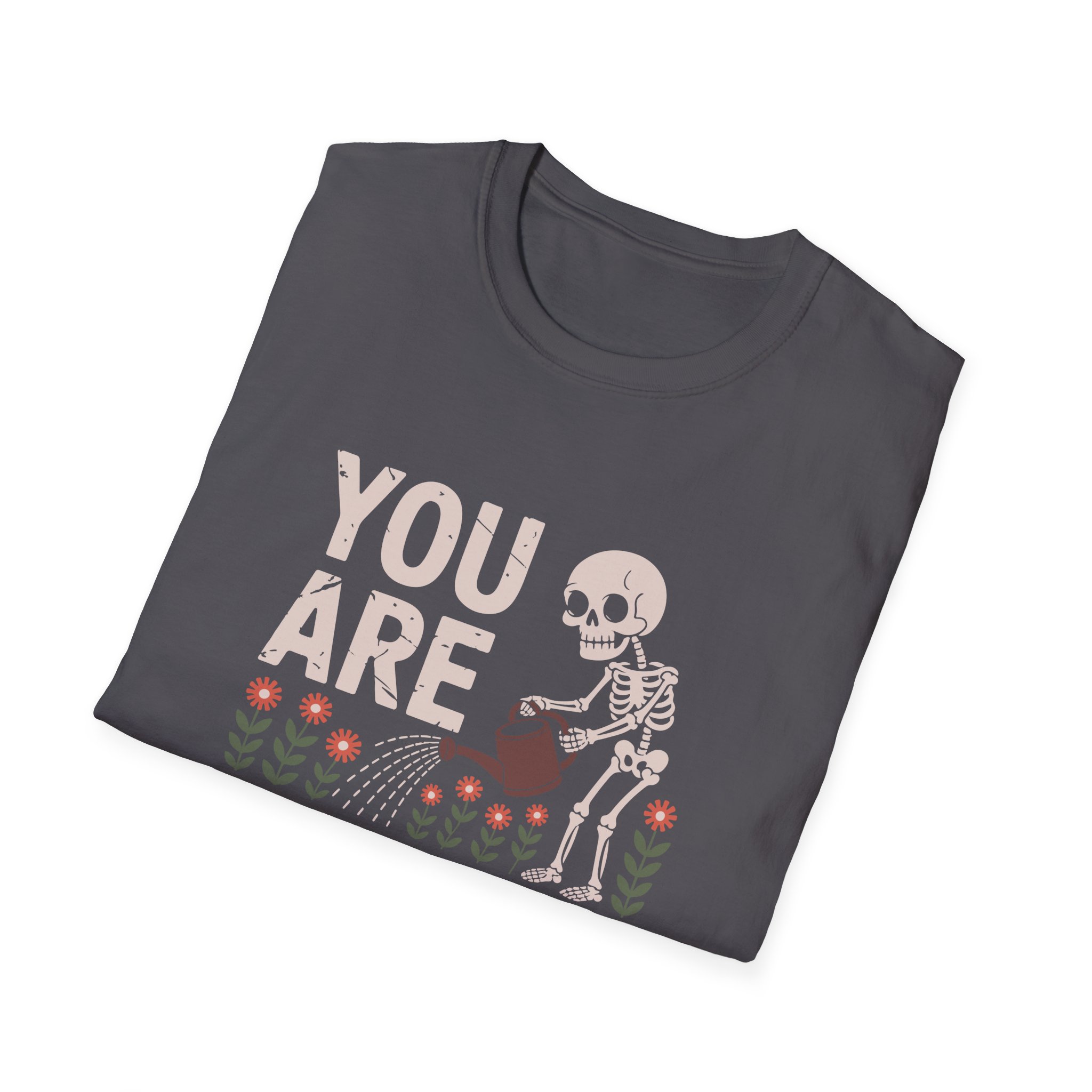 You Are Enough Skeleton T-Shirt, Unisex Tee for Self-Love, Motivational Gift, Casual Wear, Halloween, Affirmation Shirt - Image 60