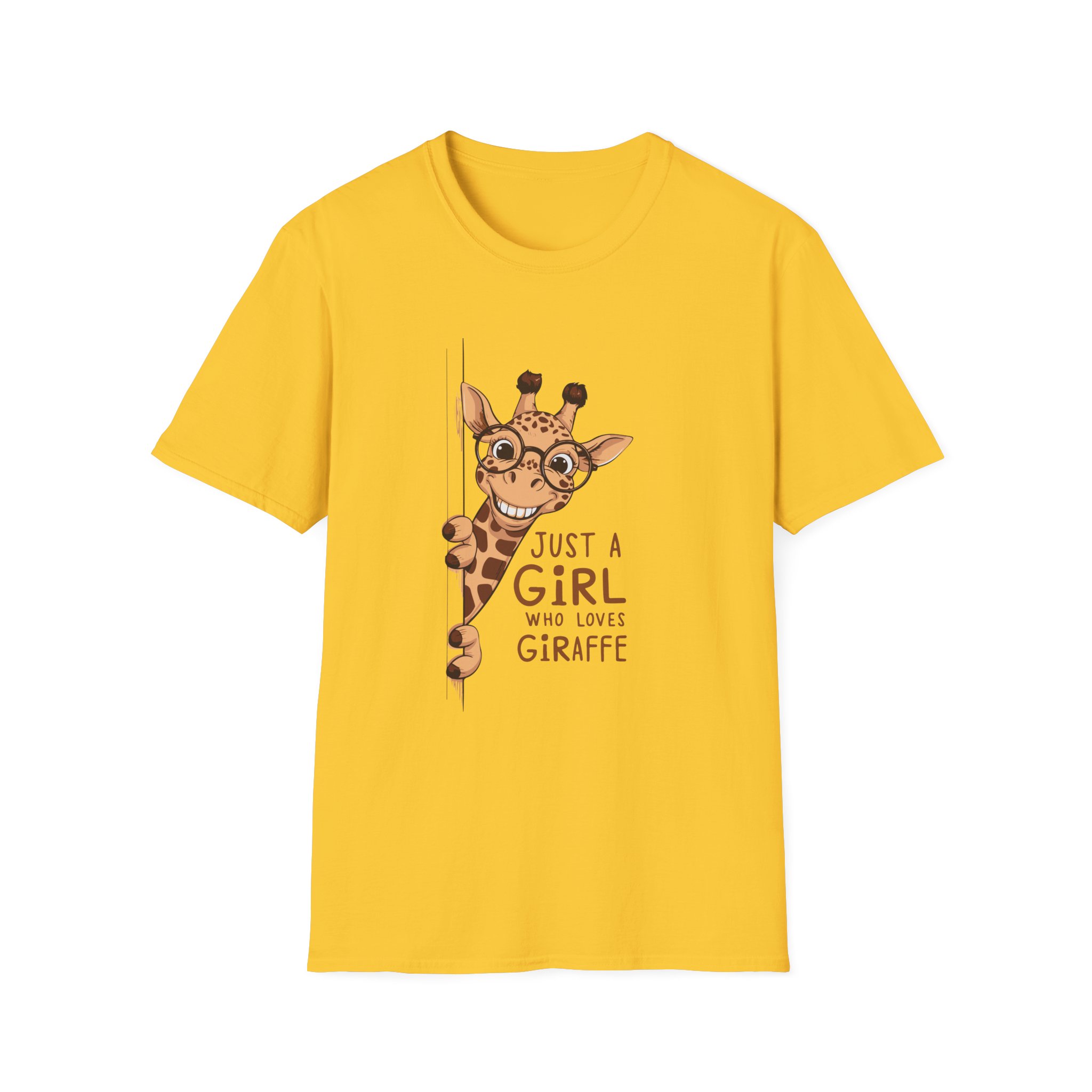 Cute Giraffe Lovers T-Shirt, Perfect Gift for Animal Lovers, Kids & Adults, Birthday, Zoo Visit, Animal Theme - Image 37