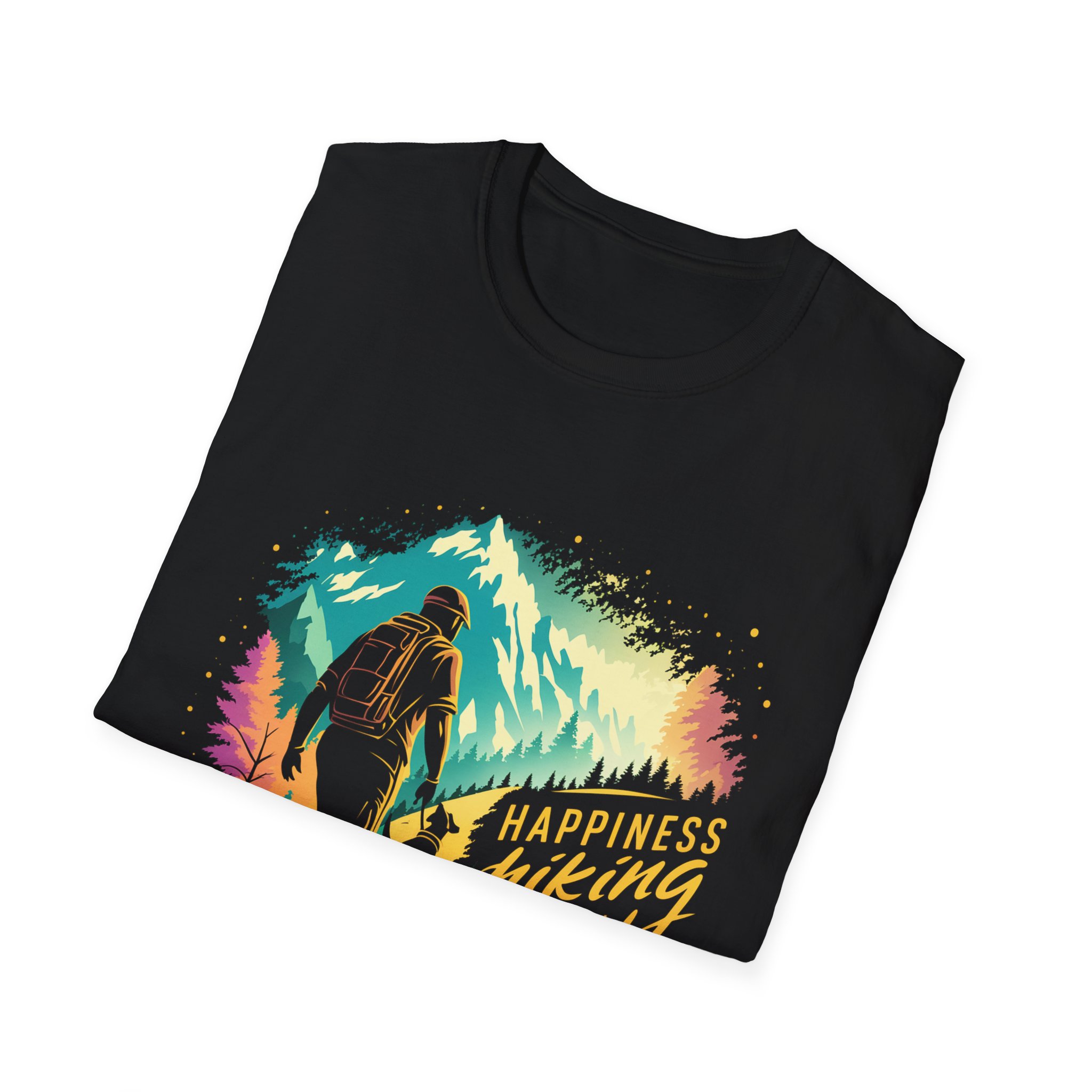 Hiking Dog Lover T-Shirt, Unisex Hiking Apparel, Nature Walk Tee, Pet Owner Gift, Outdoor Adventure Shirt - Image 4