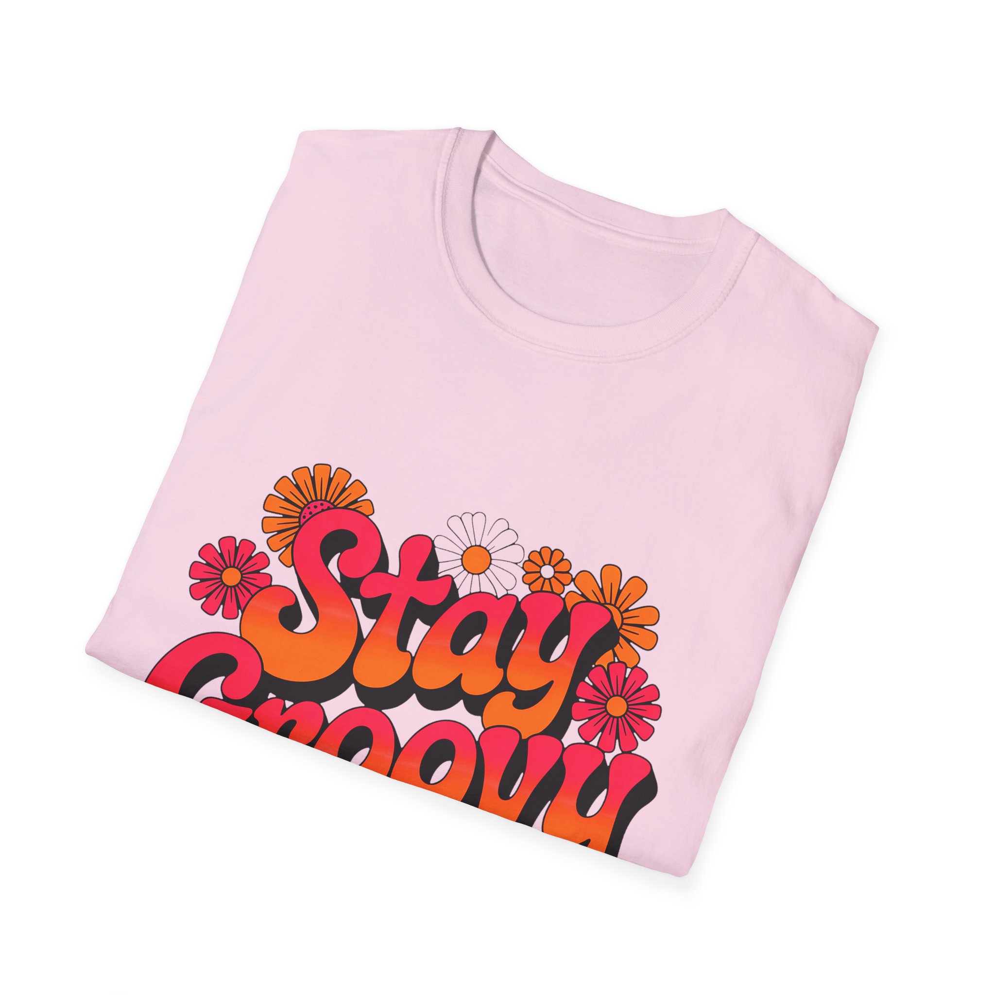 Stay Groovy T-Shirt | Retro Floral Tee | Fun Gift for Friends | Perfect for Summer, Festivals, and Everyday Wear - Image 49