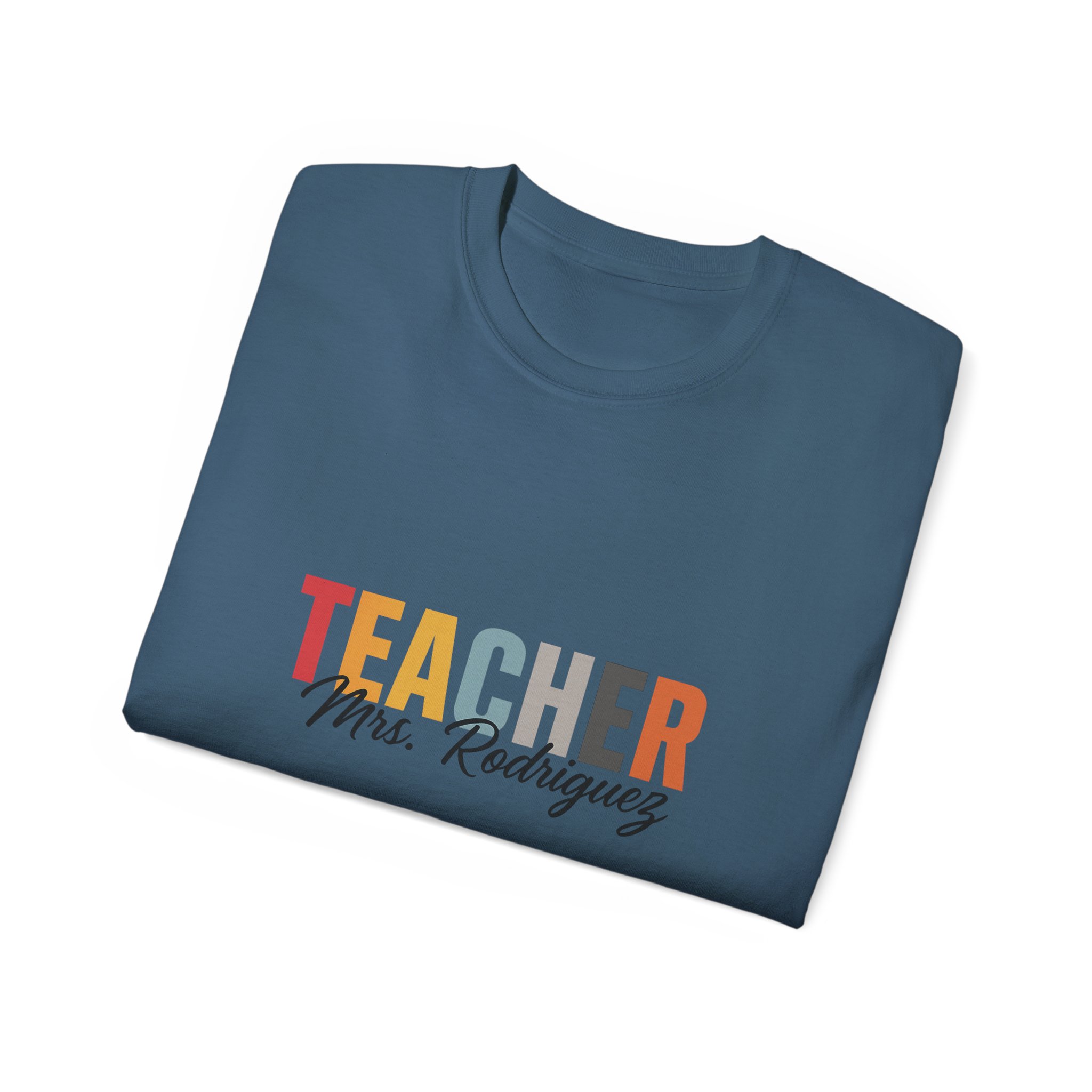 Personalized Teacher Tee for Educators, Great Gift for Teachers, Unisex Cotton Shirt, Back to School Apparel, Teacher's Day - Image 60