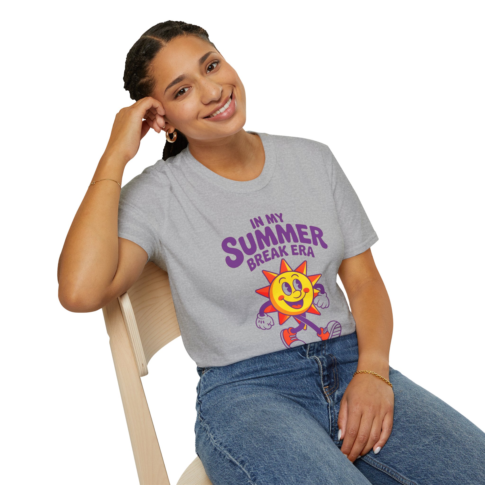 Summer Break T-Shirt, Fun Graphic Tee, Vacation Apparel, Unisex Summer Shirt, Sunshine Theme Clothing, Casual Outfit - Image 29