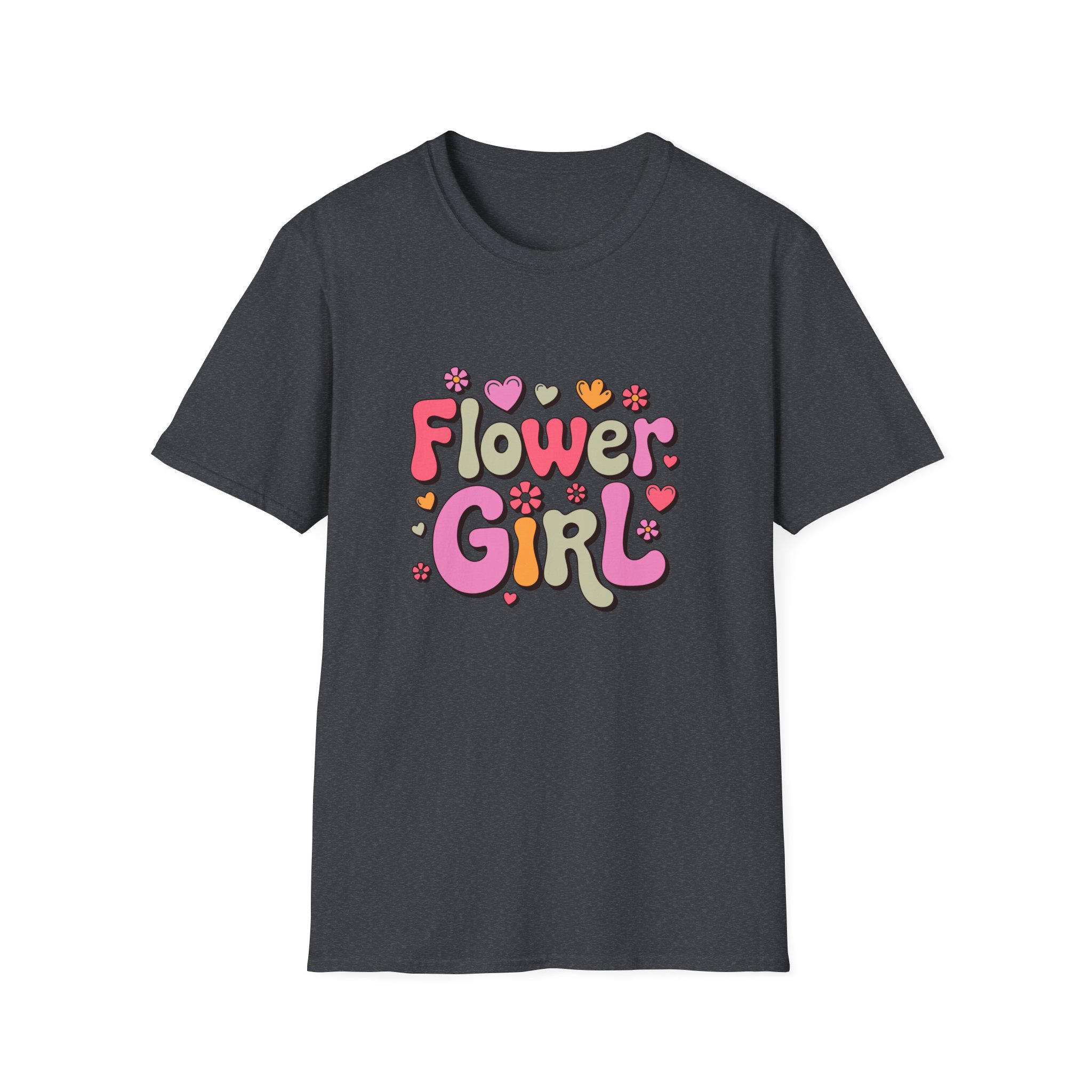 Flower Girl T-Shirt, Fun Floral Graphic Tee, Unisex Casual Shirt, Perfect for Spring Celebrations, Gift for Flower Girls - Image 33