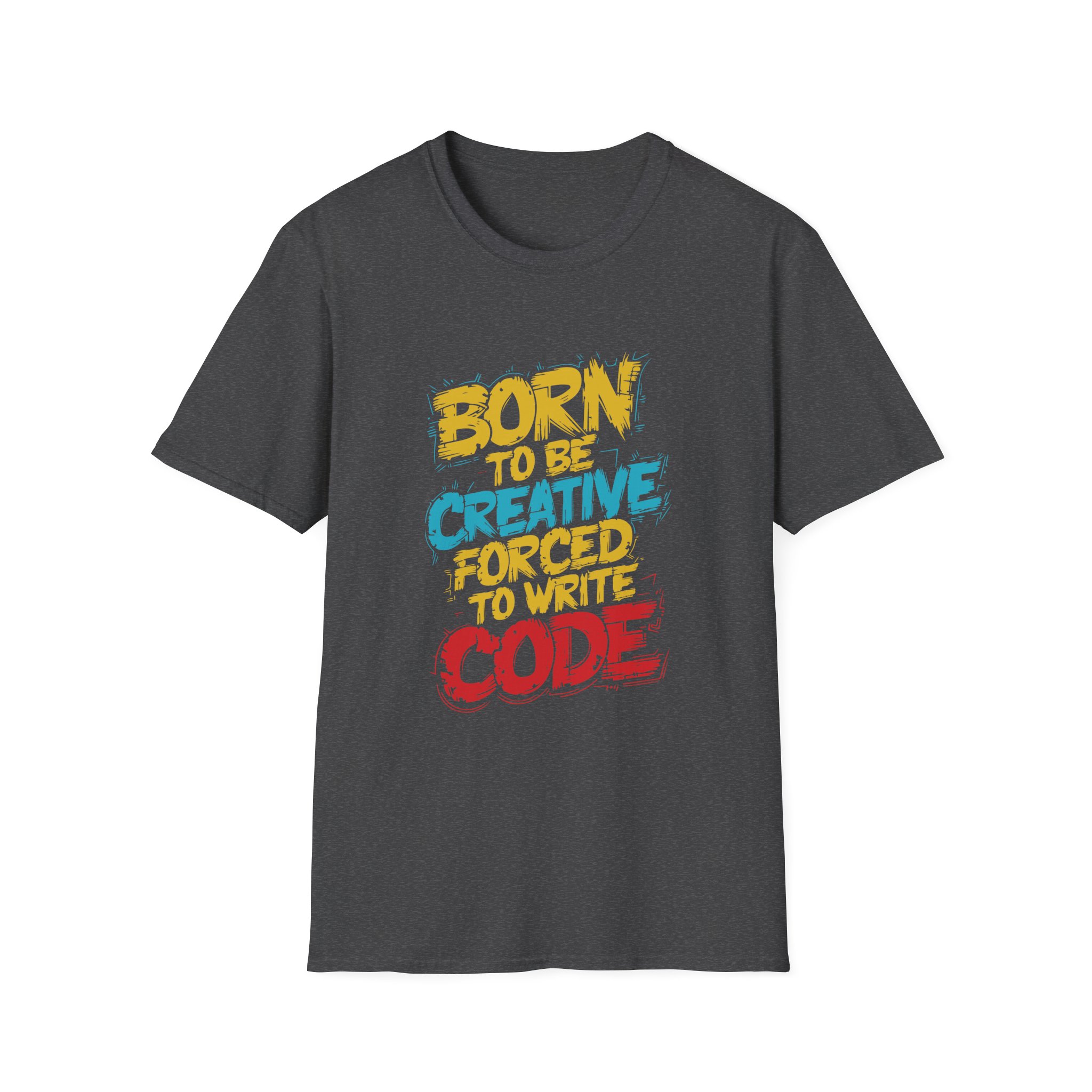 Creative Coding T-Shirt: Born to be Creative, Programmer Gift, Geek Apparel, Tech Enthusiast Tee, Casual Style - Image 13