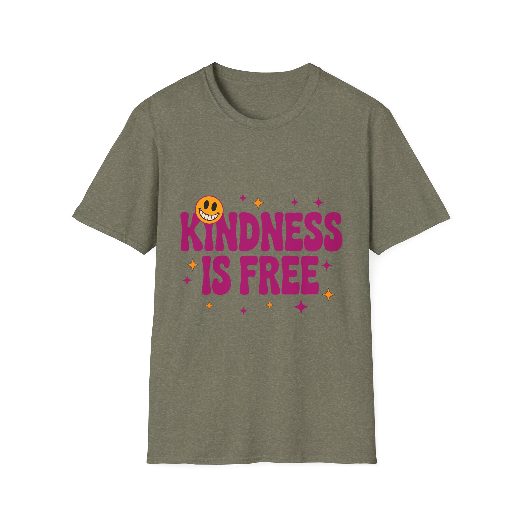 Playful Kindness T-Shirt, Unisex Graphic Tee, Positive Vibe Shirt, Kindness Apparel, Gift for Friends, Feel Good Clothing - Image 21