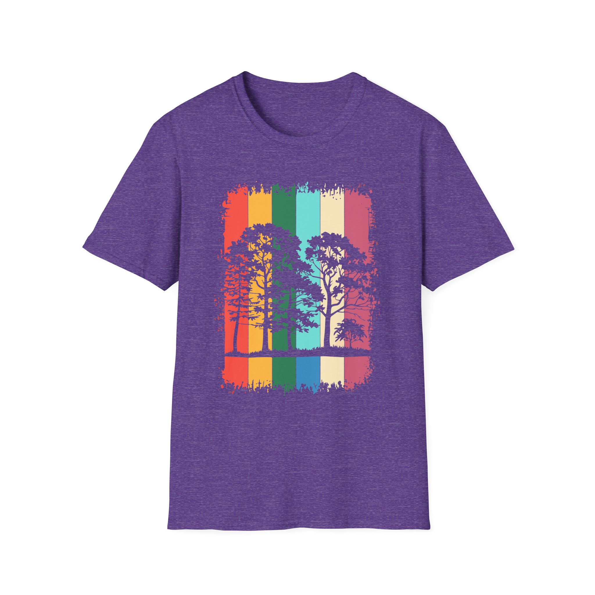 Colorful Nature-Inspired Unisex T-Shirt | Eco-Friendly Tee, Casual Wear, Gift for Nature Lovers, Summer Outfit, Tree - Image 53