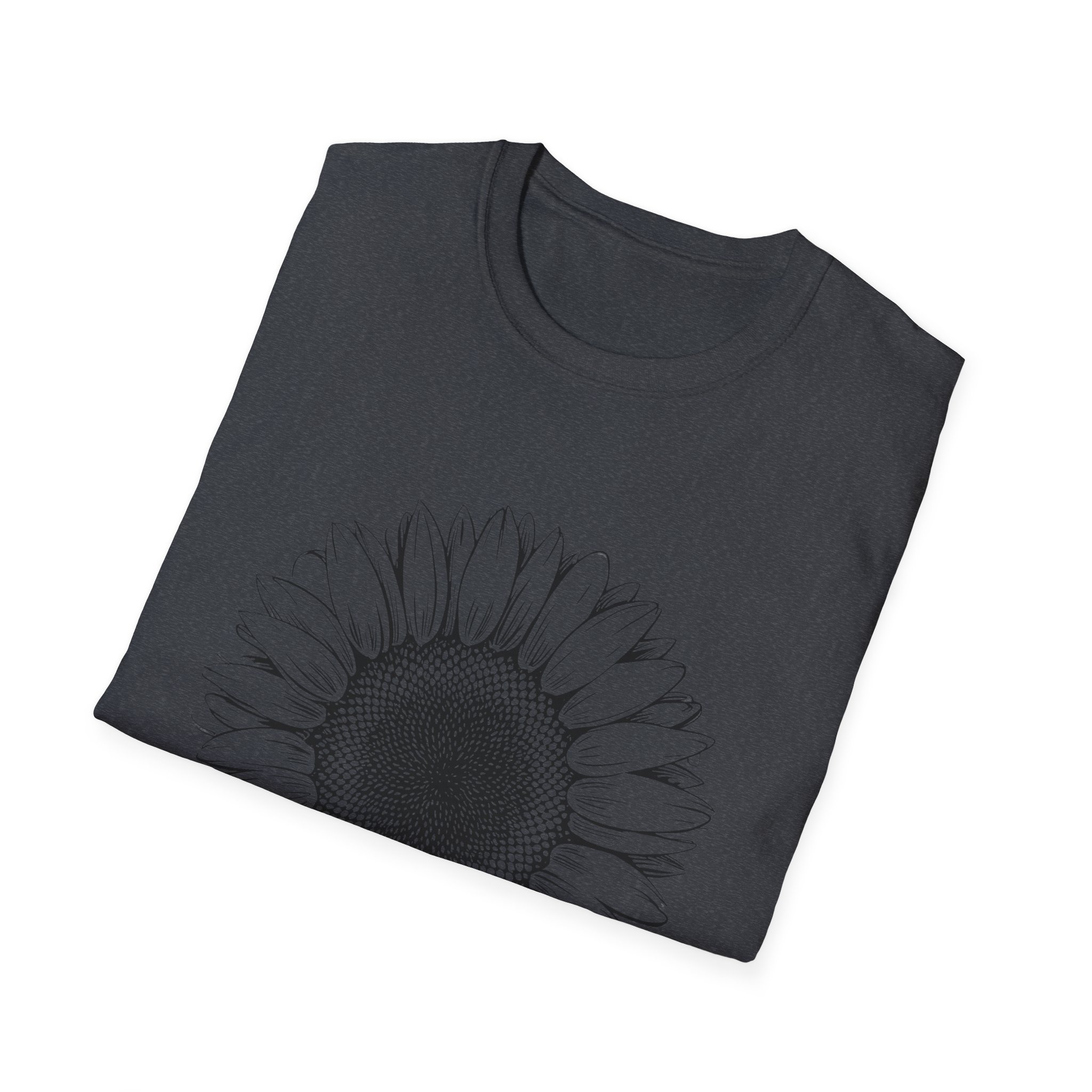 Sunflower Unisex Softstyle T-Shirt - Floral Graphic Tee for Nature Lovers, Gift for Gardeners, Summer Fashion - Image 40