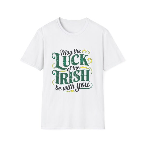 May the Luck of the Irish Unisex T-Shirt, St. Patrick's Day Shirt, Irish Pride Tee, Gift for Luck Enthusiasts, Festival Wear