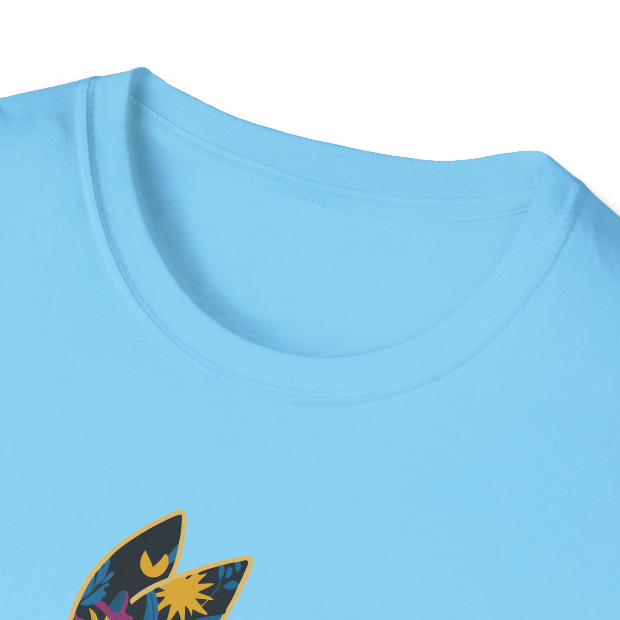 Floral Rabbit Unisex T-Shirt | Cute Animal Tee, Boho Style Shirt, Spring Fashion, Easter Gift, Nature Lover Apparel - Image 27