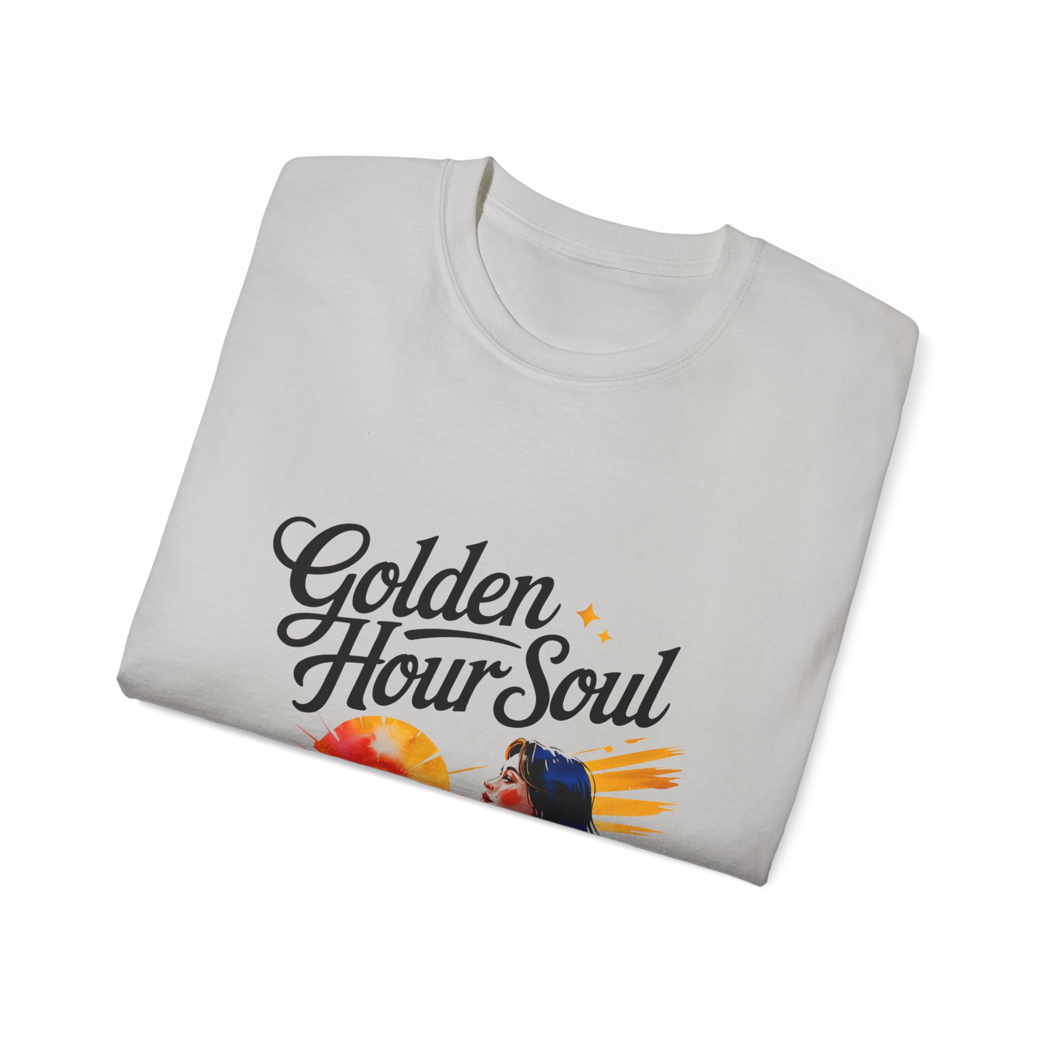 Golden Hour Soul Tee - Unisex Cotton T-Shirt, Comfortable Casual Wear, Perfect for Nature Lovers, Gift for Friends, Summer - Image 16