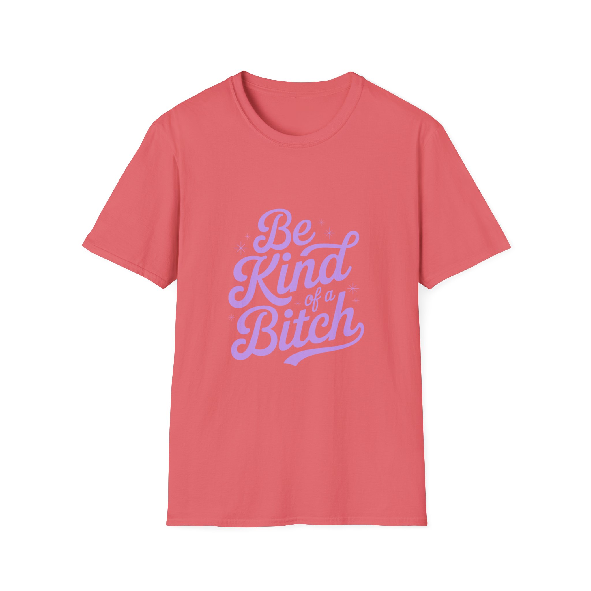 Be Kind of a Bitch T-Shirt, Unisex Softstyle Tee, Inspirational Quote Shirt, Casual Wear, Gift for Friends, Positive Vibes - Image 5