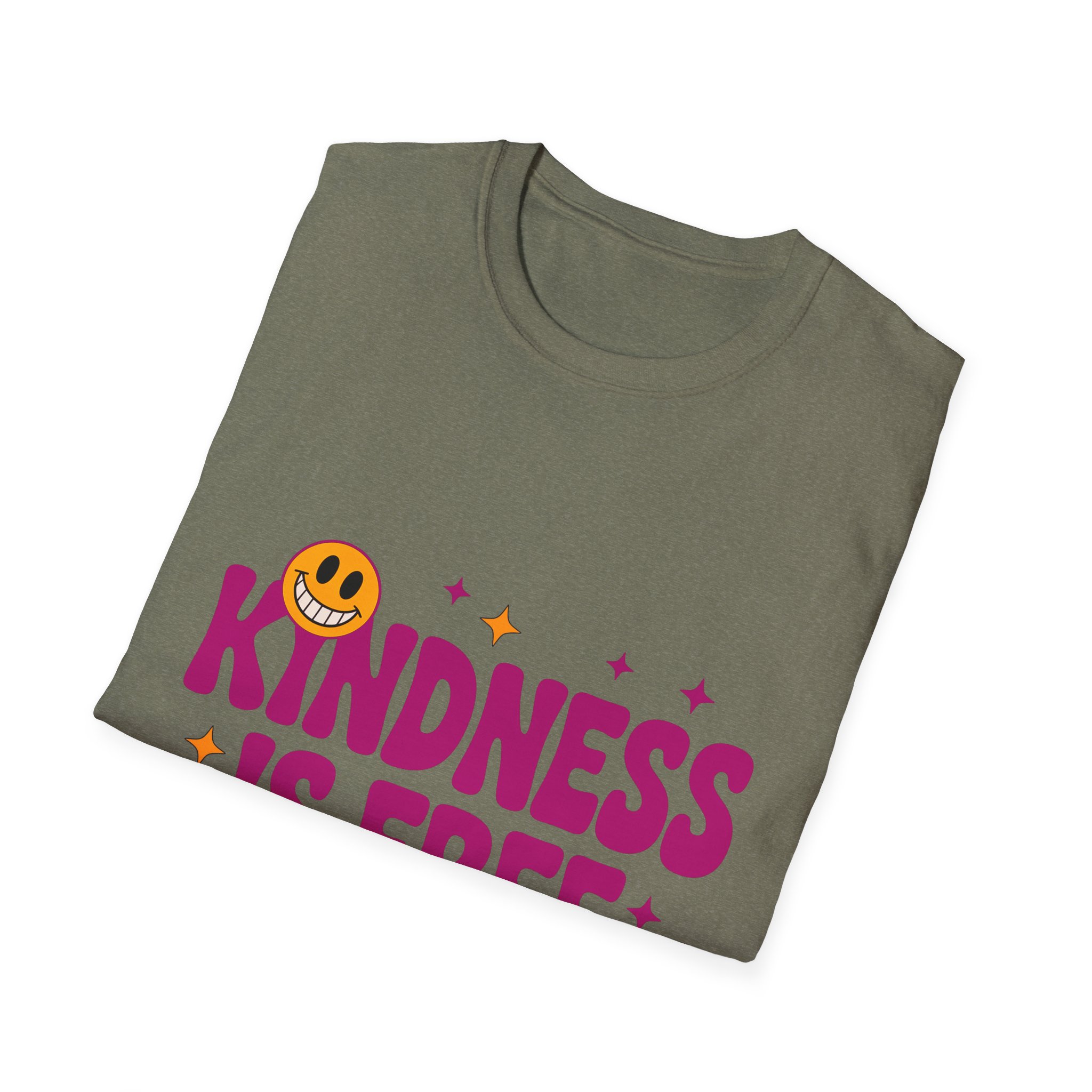 Playful Kindness T-Shirt, Unisex Graphic Tee, Positive Vibe Shirt, Kindness Apparel, Gift for Friends, Feel Good Clothing - Image 24