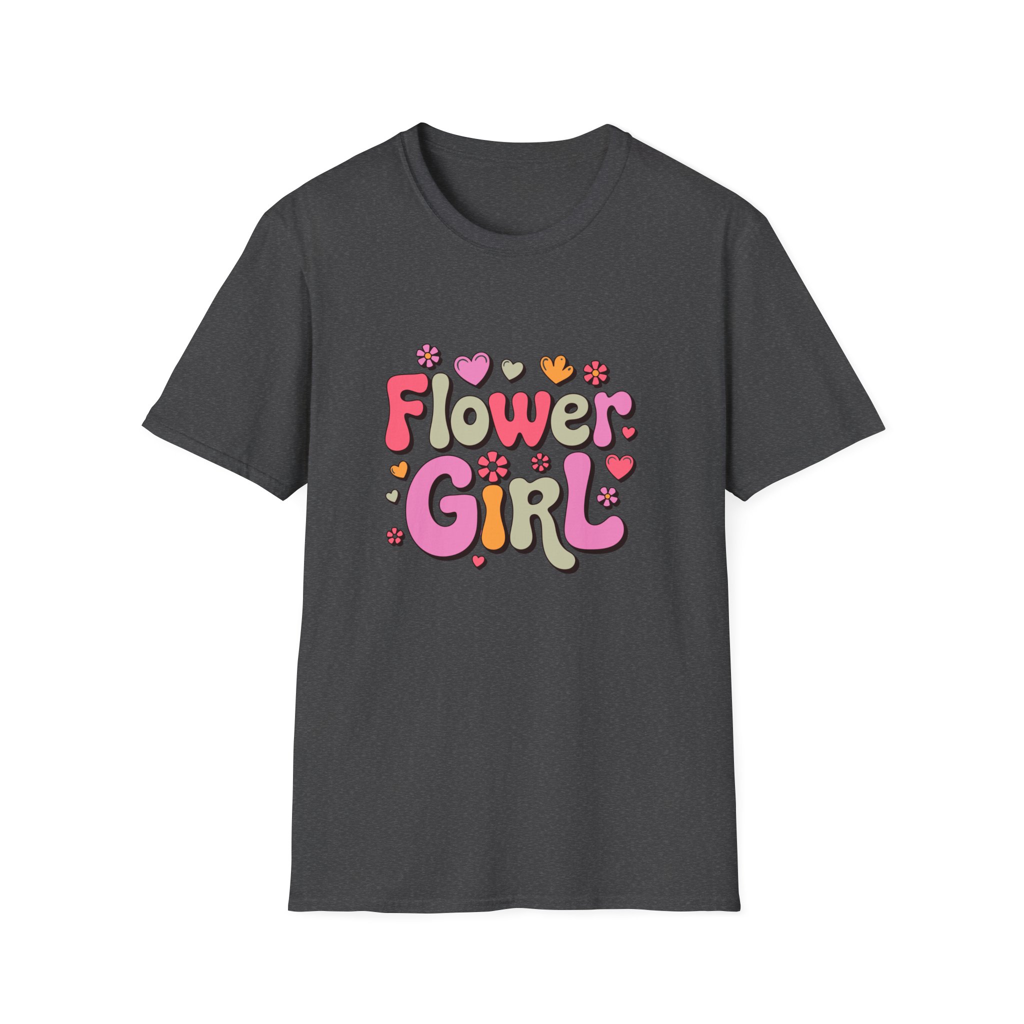 Flower Girl T-Shirt, Fun Floral Graphic Tee, Unisex Casual Shirt, Perfect for Spring Celebrations, Gift for Flower Girls - Image 17