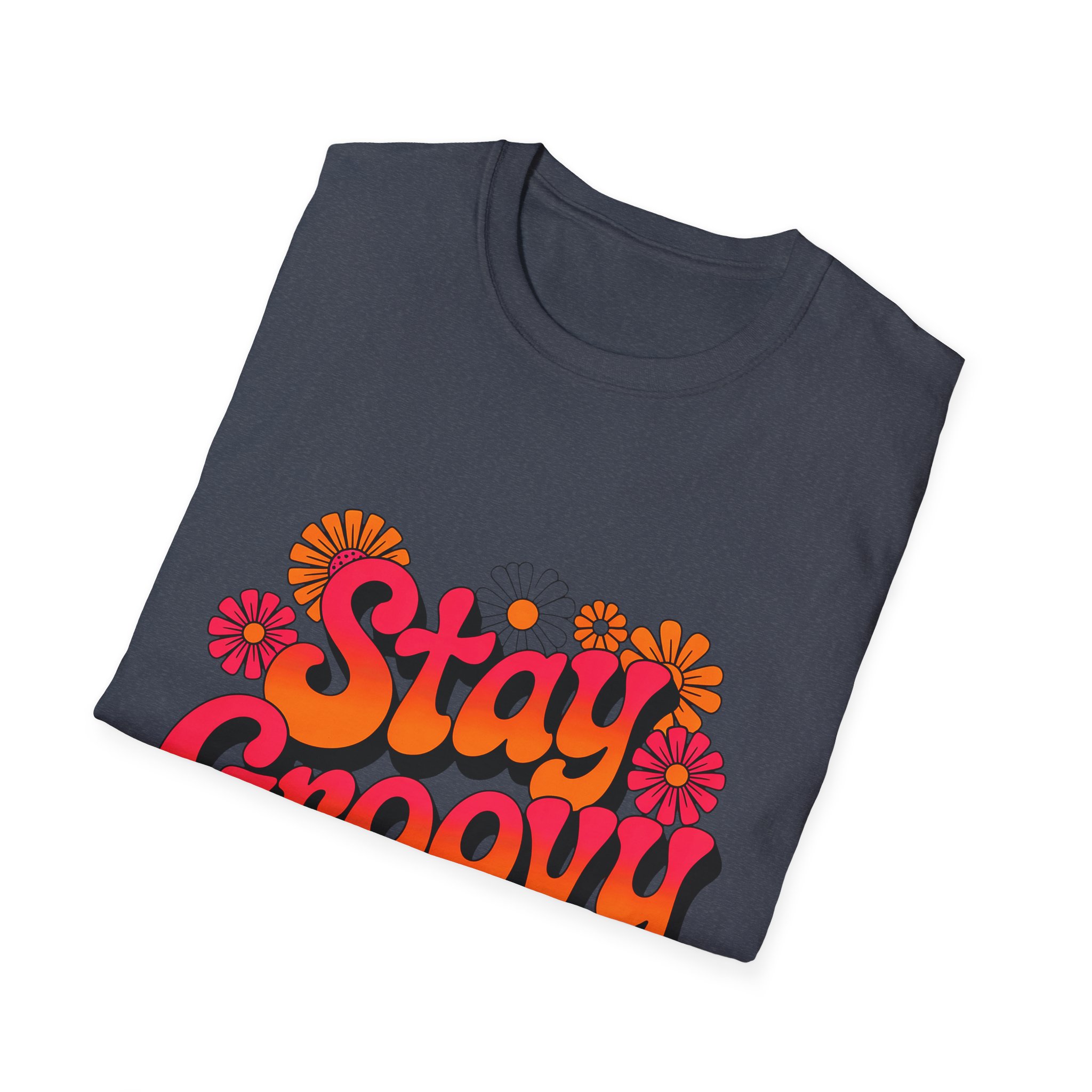 Stay Groovy T-Shirt | Retro Floral Tee | Fun Gift for Friends | Perfect for Summer, Festivals, and Everyday Wear - Image 39