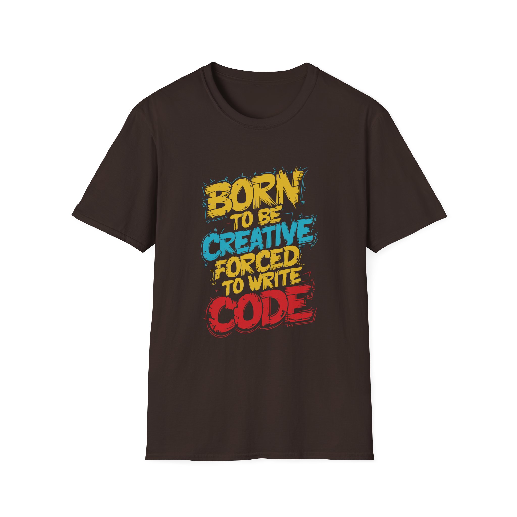 Creative Coding T-Shirt: Born to be Creative, Programmer Gift, Geek Apparel, Tech Enthusiast Tee, Casual Style - Image 9