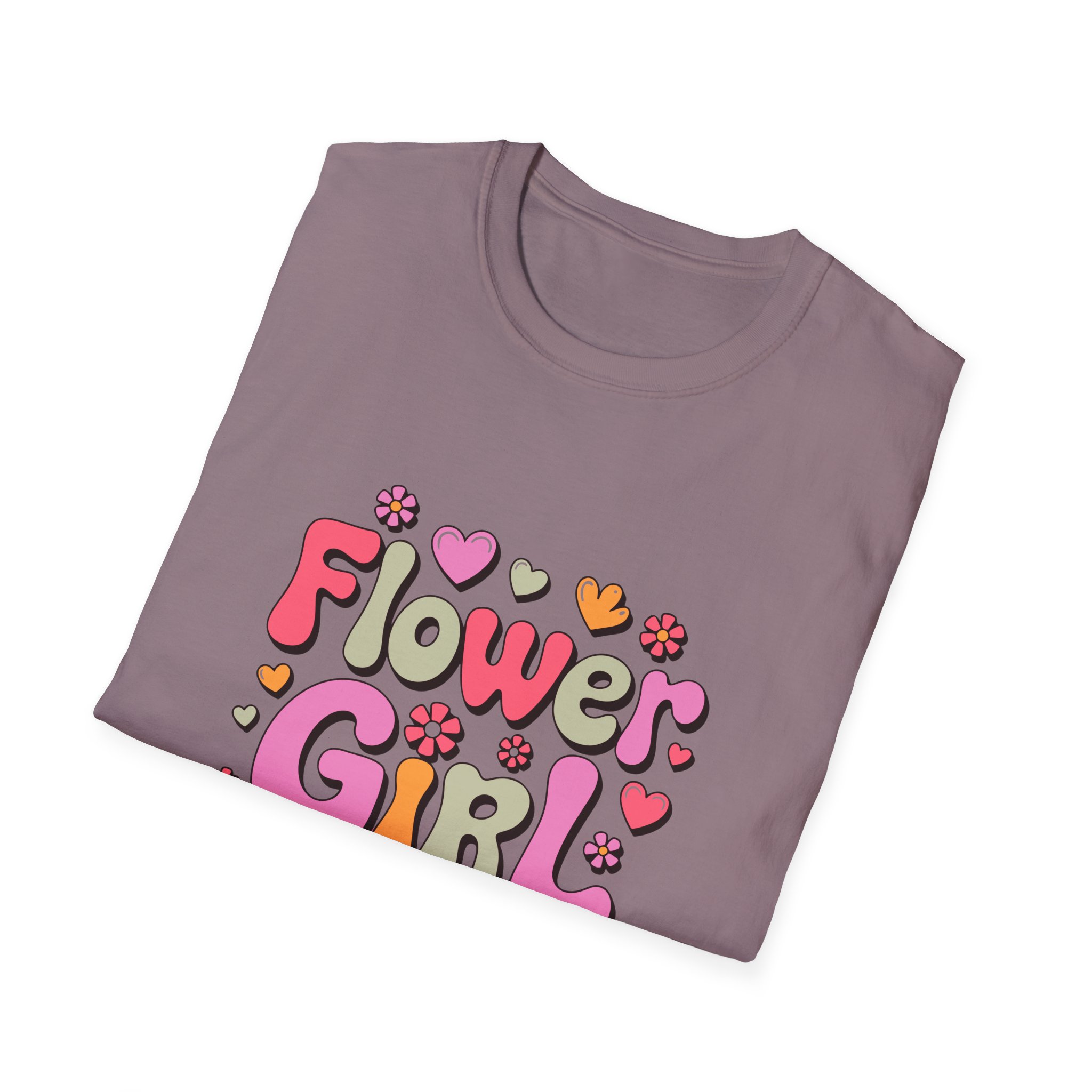 Flower Girl T-Shirt, Fun Floral Graphic Tee, Unisex Casual Shirt, Perfect for Spring Celebrations, Gift for Flower Girls - Image 52