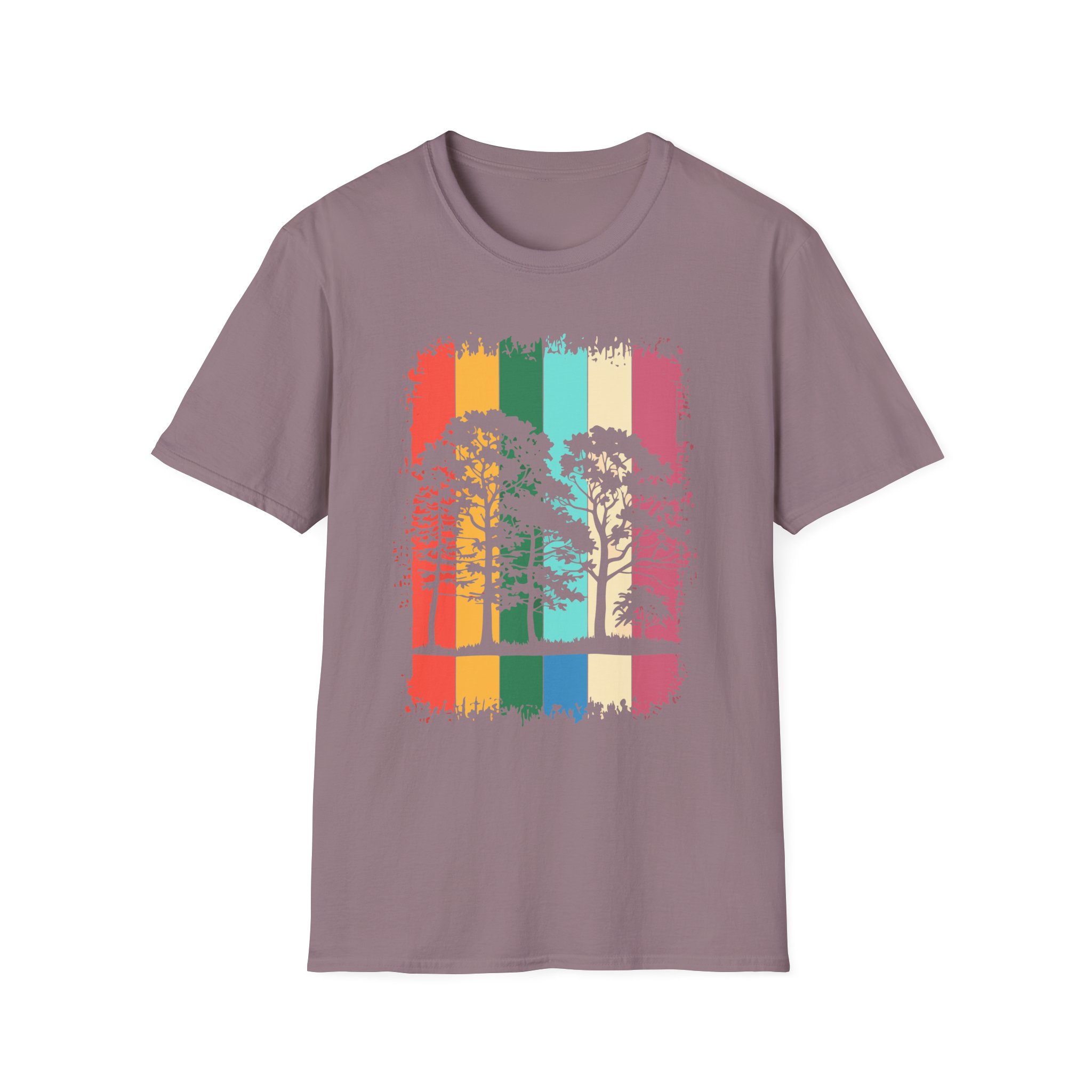 Colorful Nature-Inspired Unisex T-Shirt | Eco-Friendly Tee, Casual Wear, Gift for Nature Lovers, Summer Outfit, Tree - Image 61