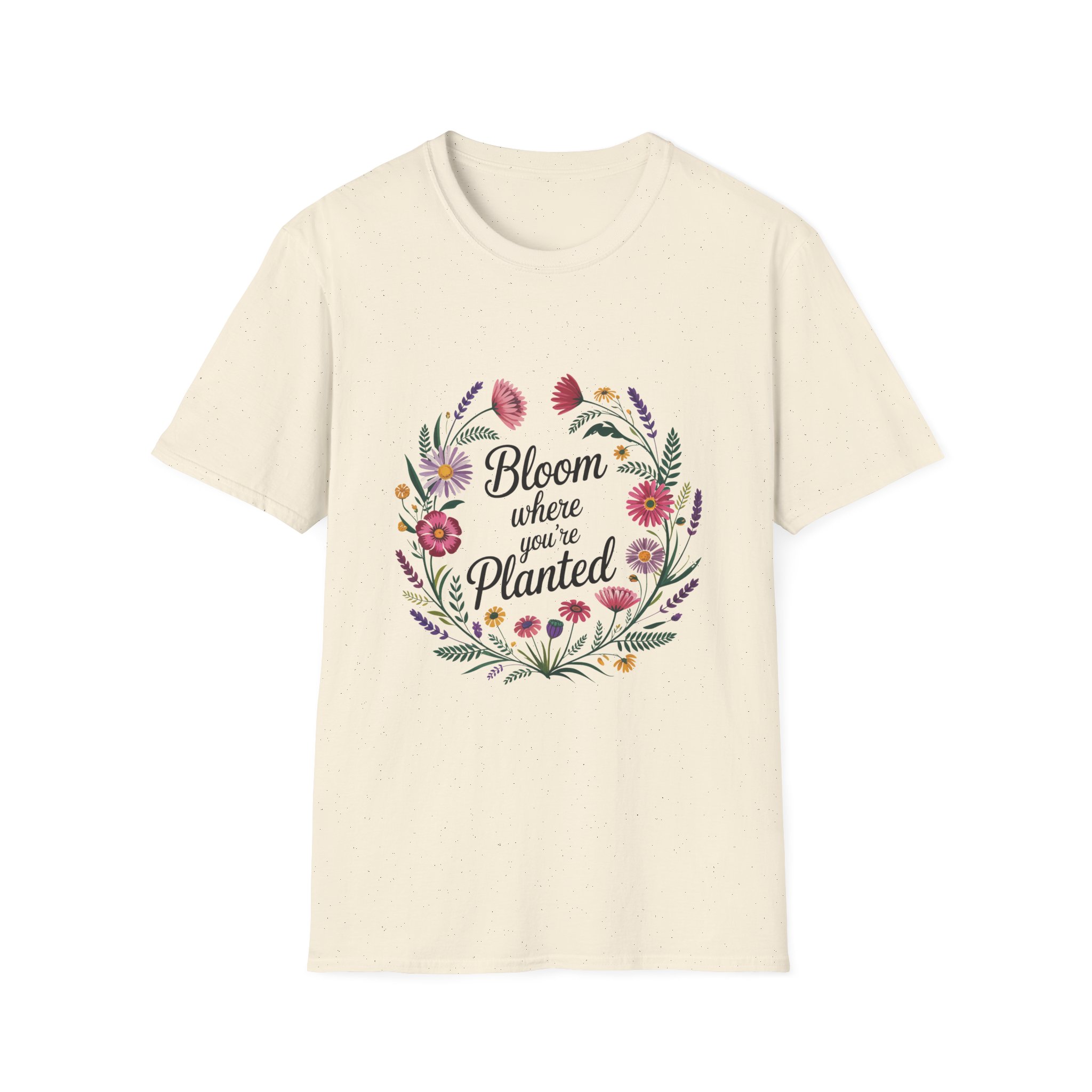 Bloom Where You're Planted T-Shirt, Floral Shirt, Gardening Gift, Inspirational Tee, Nature Lover Apparel, Plant Lover Gift - Image 13