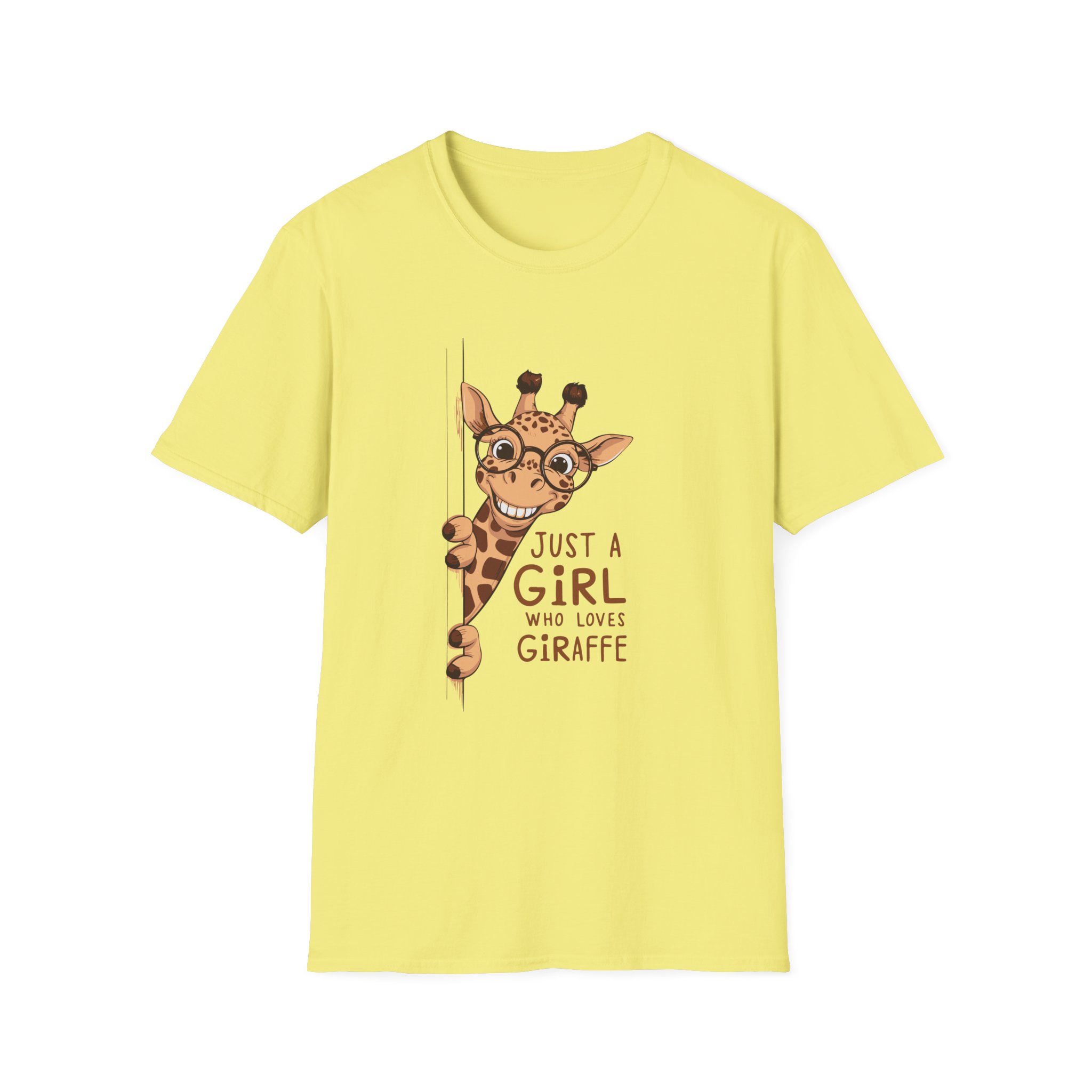Cute Giraffe Lovers T-Shirt, Perfect Gift for Animal Lovers, Kids & Adults, Birthday, Zoo Visit, Animal Theme - Image 29