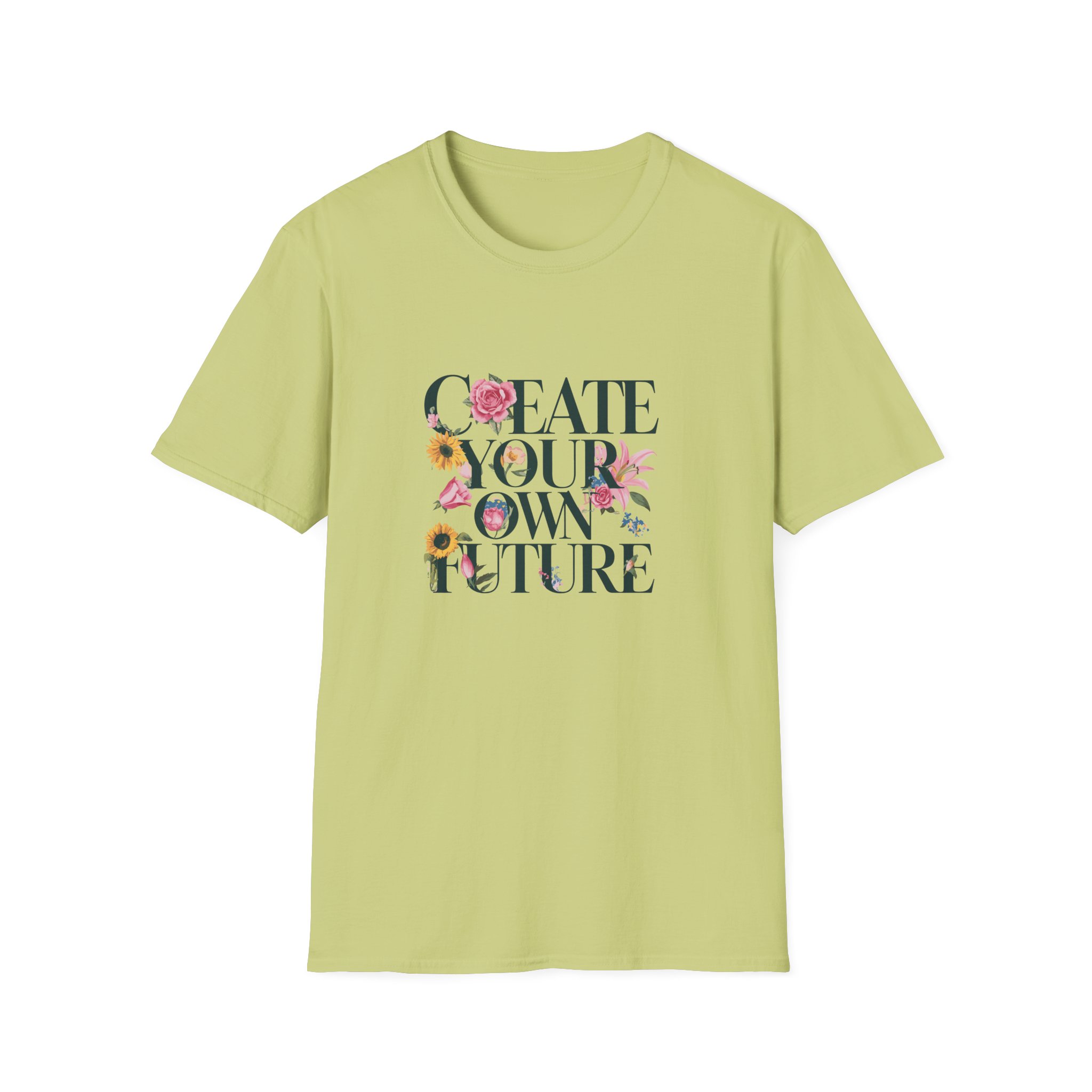 Inspirational T-Shirt, Create Your Own Future Tee, Motivational Gift, Positive Vibes Shirt, Self-Expression Top, Everyday - Image 13