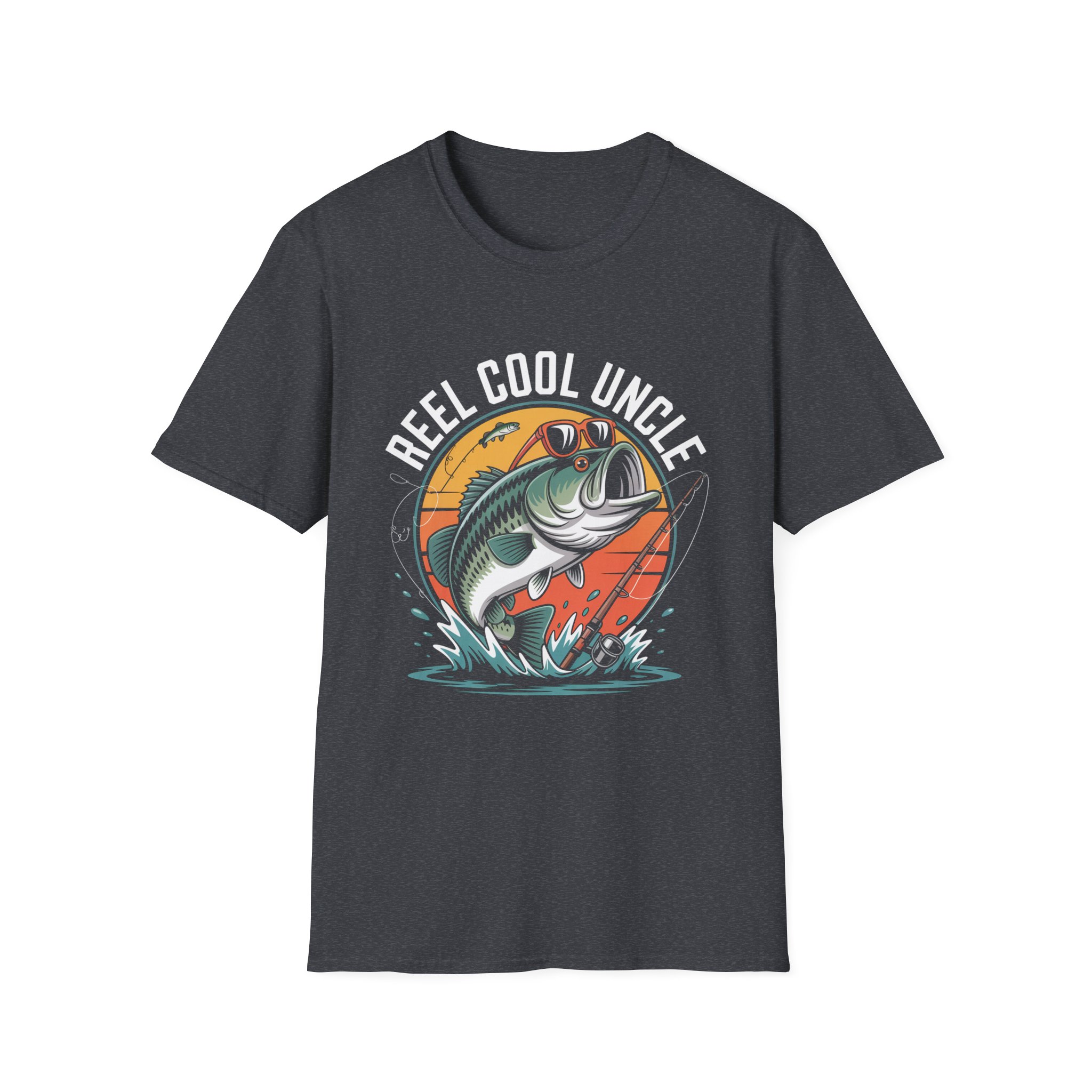Reel Cool Uncle Fishing T-Shirt | Casual Gift for Fishermen, Outdoor Apparel, Summer Style, Birthday, Father's Day - Image 45