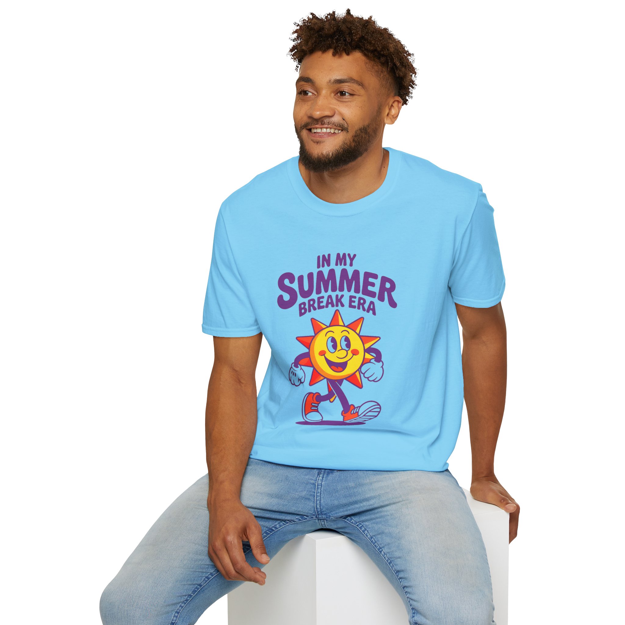 Summer Break T-Shirt, Fun Graphic Tee, Vacation Apparel, Unisex Summer Shirt, Sunshine Theme Clothing, Casual Outfit - Image 48