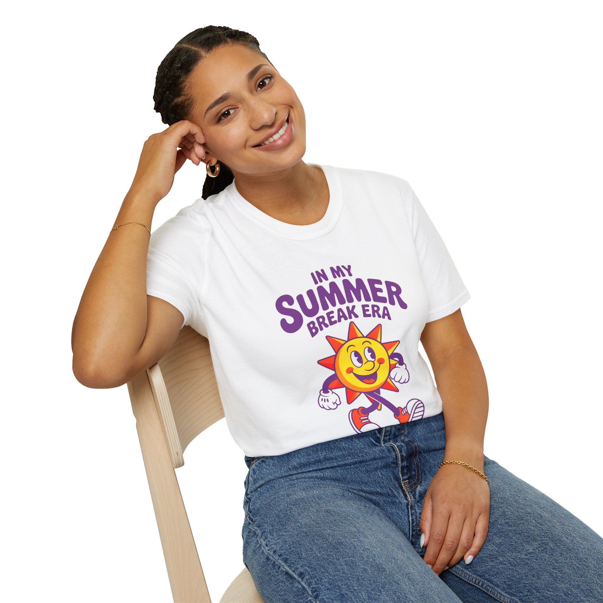 Summer Break T-Shirt, Fun Graphic Tee, Vacation Apparel, Unisex Summer Shirt, Sunshine Theme Clothing, Casual Outfit - Image 11