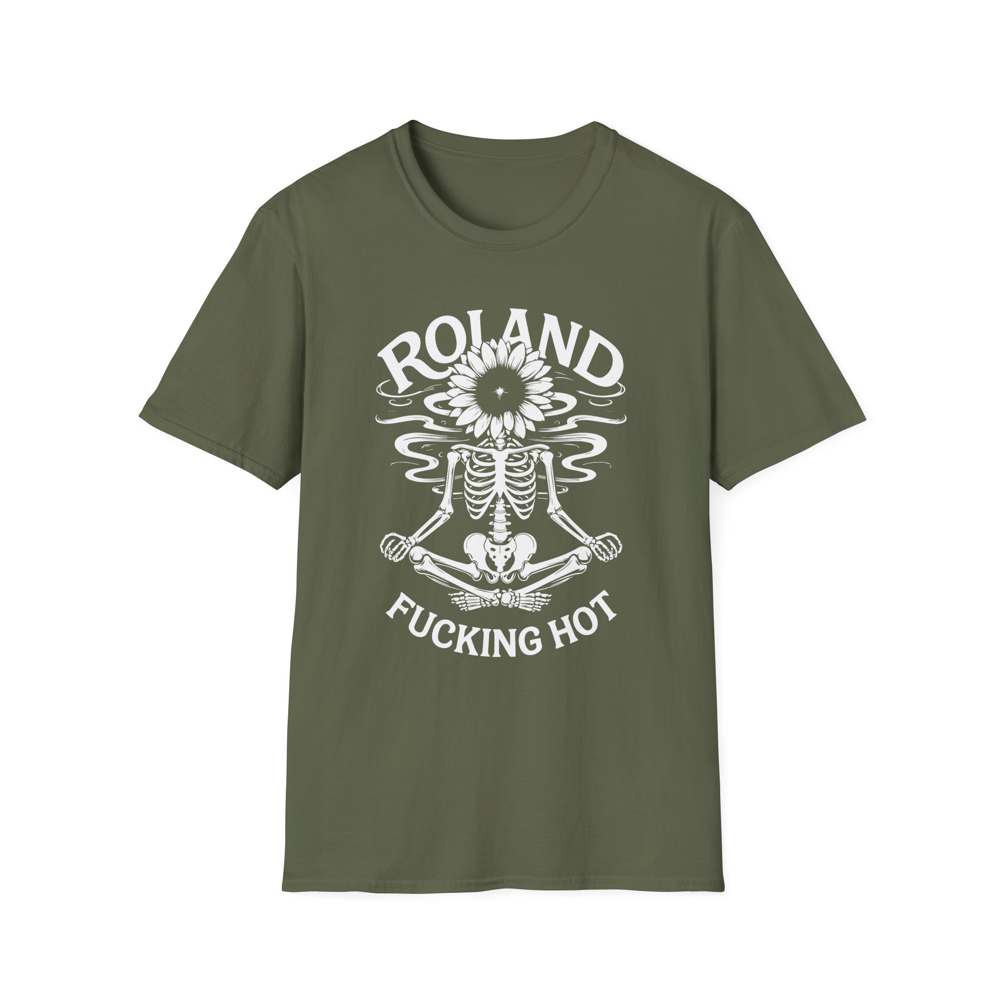 Roland Skeleton T-Shirt, Fun Summer Tee, Gift for Friends, Casual Outfit, Festival Wear, Halloween Apparel - Image 17
