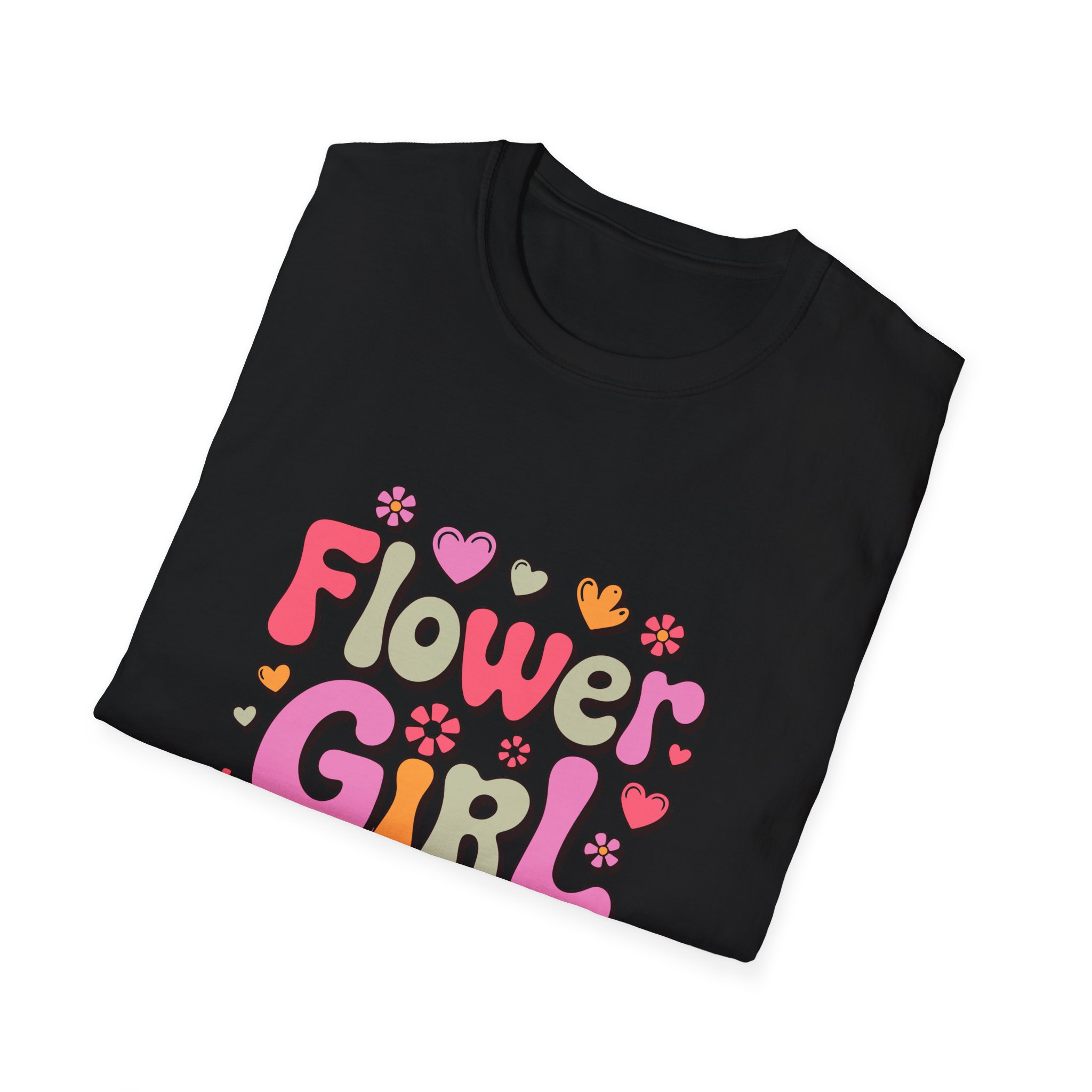 Flower Girl T-Shirt, Fun Floral Graphic Tee, Unisex Casual Shirt, Perfect for Spring Celebrations, Gift for Flower Girls - Image 8