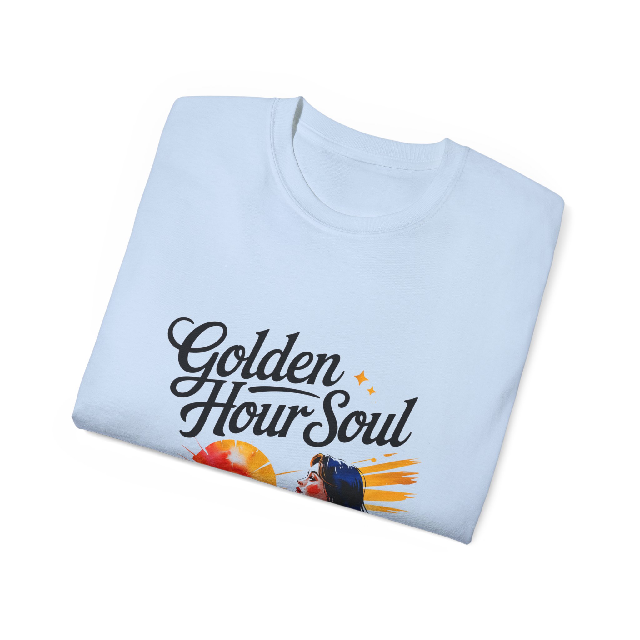 Golden Hour Soul Tee - Unisex Cotton T-Shirt, Comfortable Casual Wear, Perfect for Nature Lovers, Gift for Friends, Summer - Image 48
