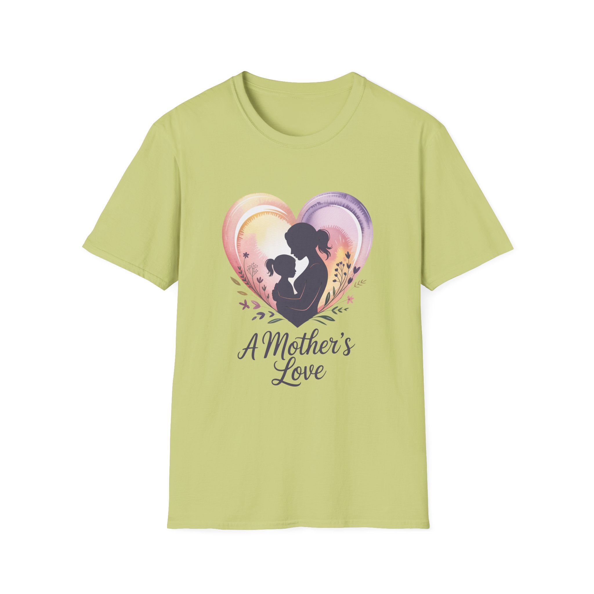 Mother's Love T-Shirt, Unisex Tee, Gift for Mom, Heart Design, Mother's Day Gift, Family Love Shirt - Image 17