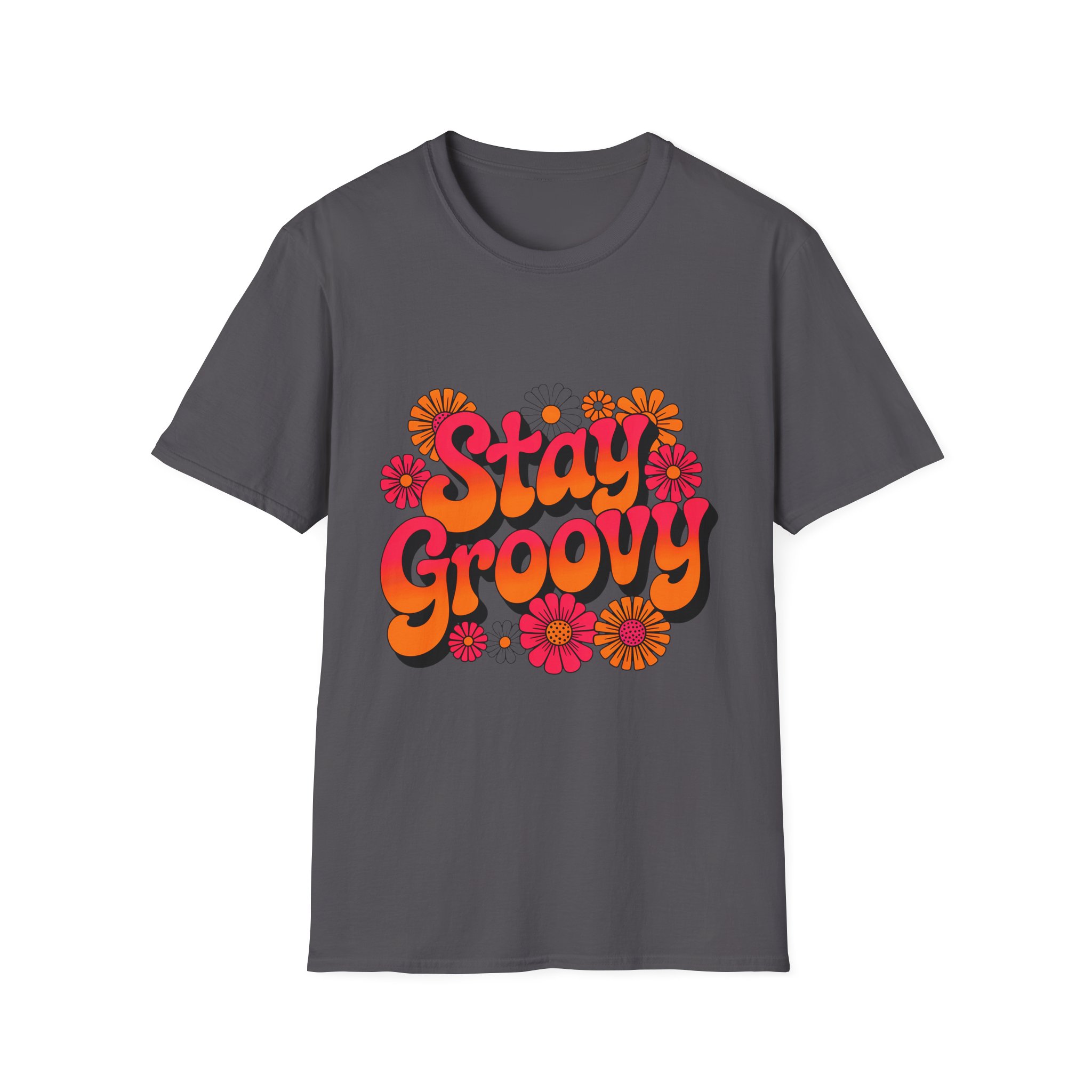 Stay Groovy T-Shirt | Retro Floral Tee | Fun Gift for Friends | Perfect for Summer, Festivals, and Everyday Wear - Image 31