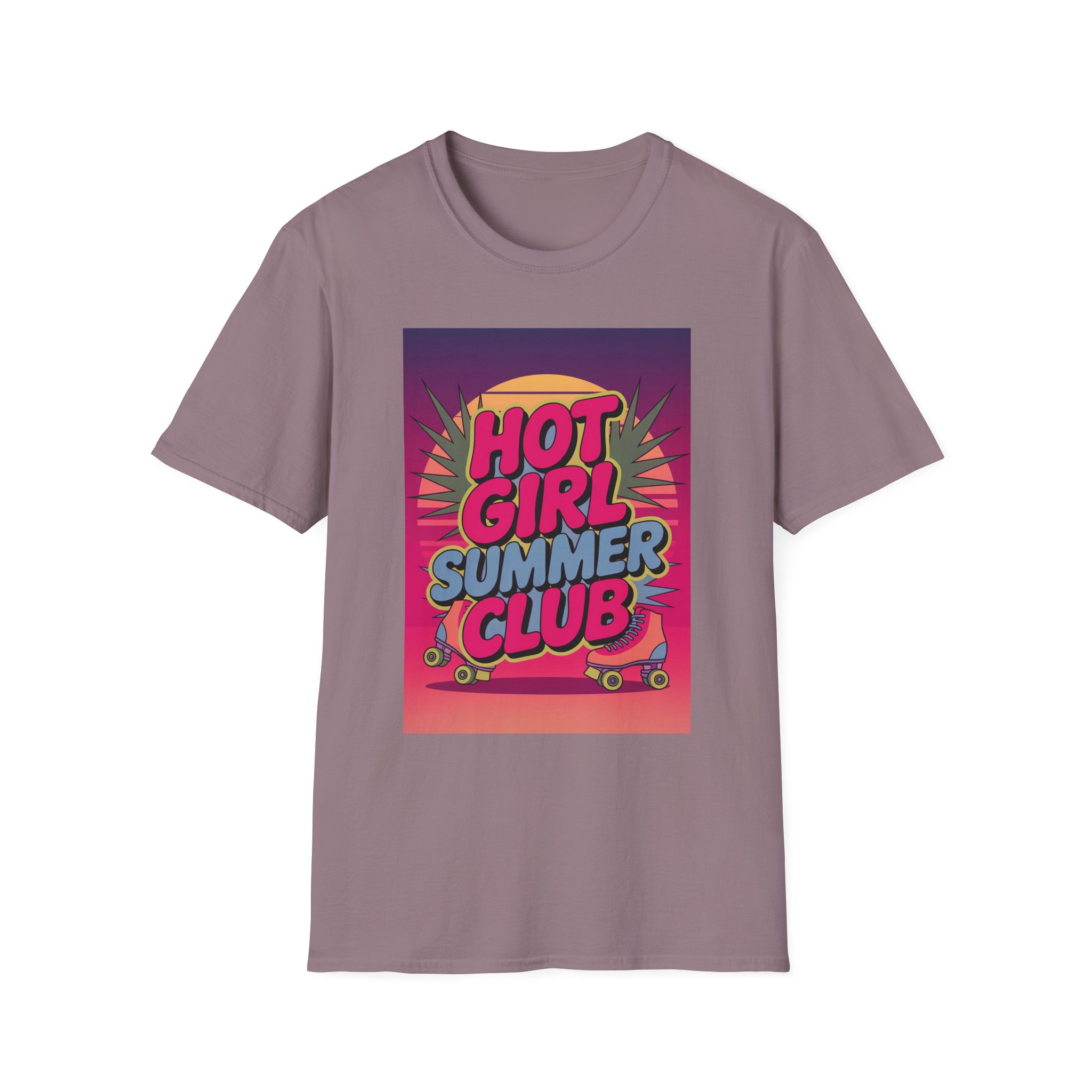 Softstyle T-Shirt, Fun Retro Graphic Tee, Summer Vibes Shirt - Image 55