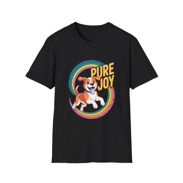Pure Joy Dog T-Shirt, Unisex Pet Lover Shirt, Birthday Gift for Dog Owners, Casual Wear, Joyful Pet Apparel