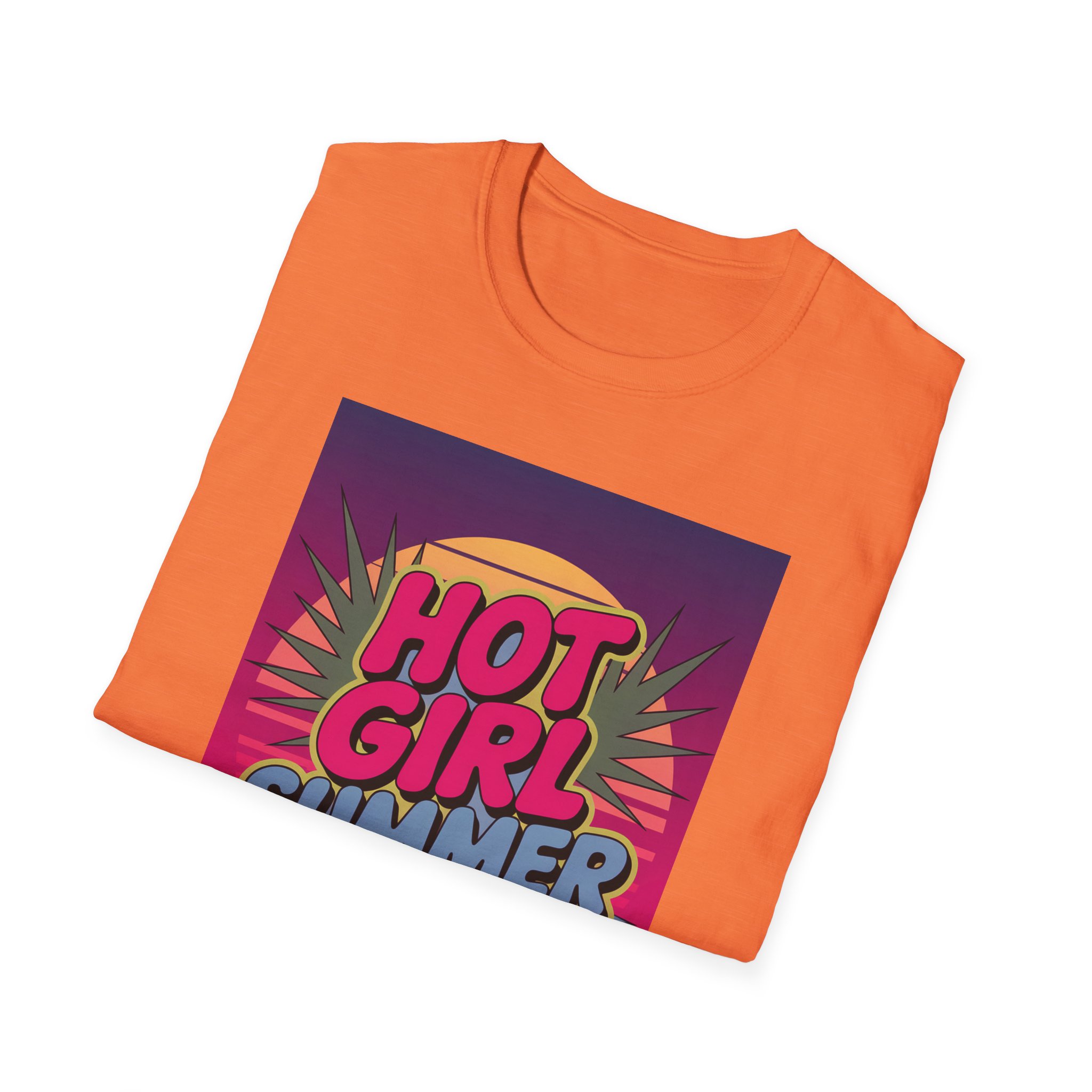 Softstyle T-Shirt, Fun Retro Graphic Tee, Summer Vibes Shirt - Image 16