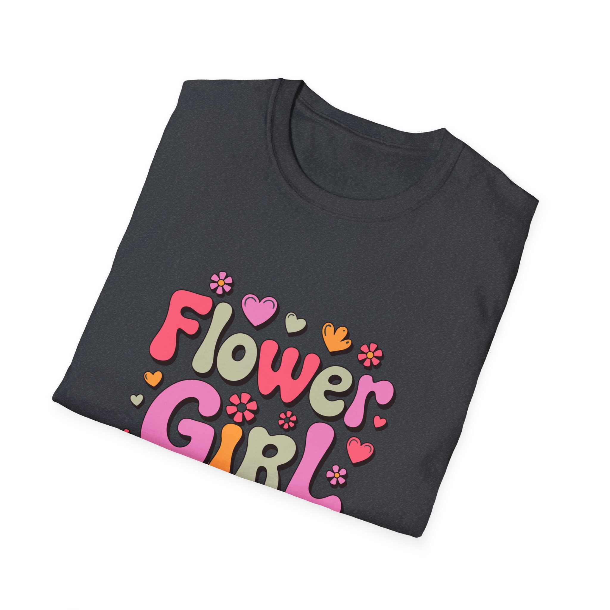 Flower Girl T-Shirt, Fun Floral Graphic Tee, Unisex Casual Shirt, Perfect for Spring Celebrations, Gift for Flower Girls - Image 36