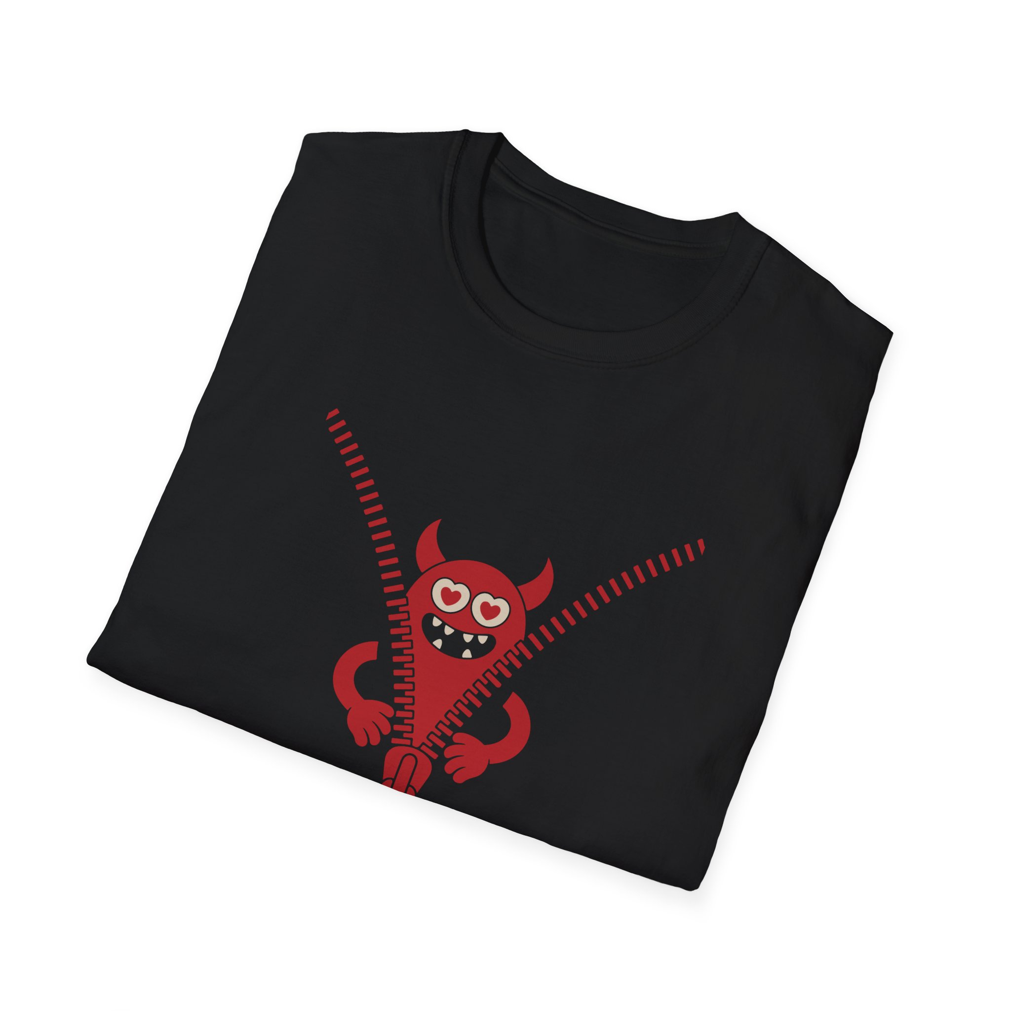 Devilish Charm Unisex T-Shirt | Fun Graphic Tee, Casual Wear, Unique Gift, Halloween Costume, Statement Style - Image 4