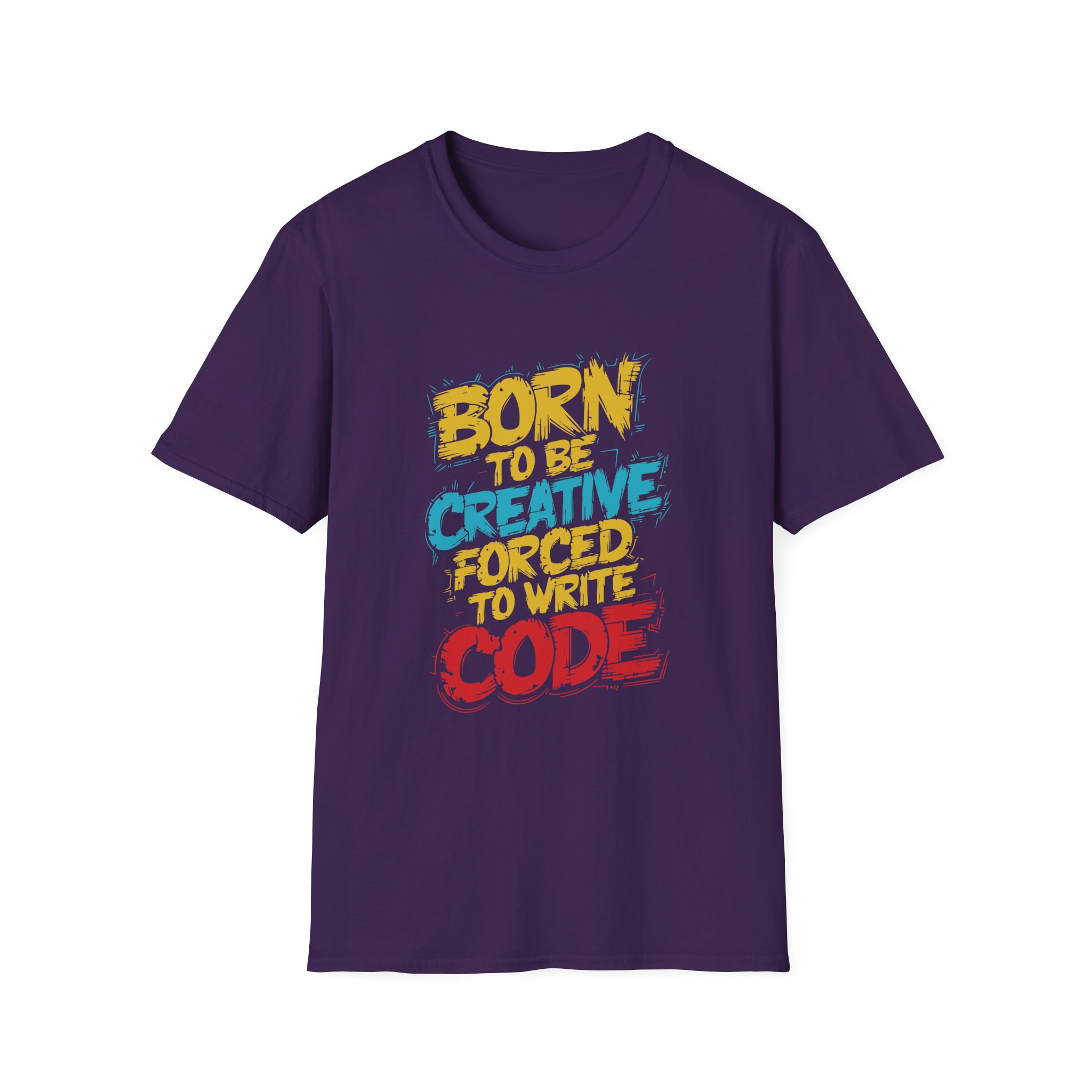 Creative Coding T-Shirt: Born to be Creative, Programmer Gift, Geek Apparel, Tech Enthusiast Tee, Casual Style - Image 49