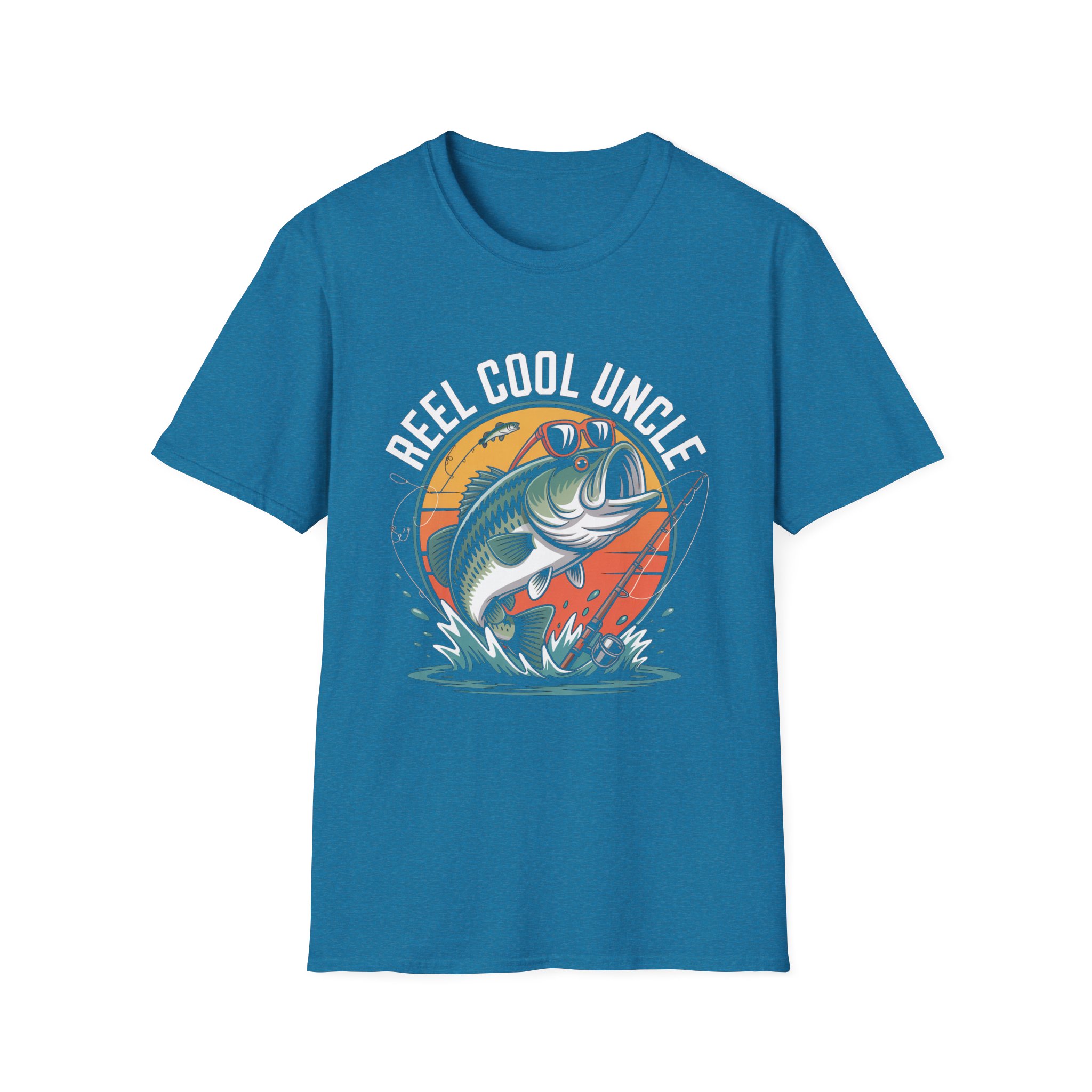 Reel Cool Uncle Fishing T-Shirt | Casual Gift for Fishermen, Outdoor Apparel, Summer Style, Birthday, Father's Day - Image 29