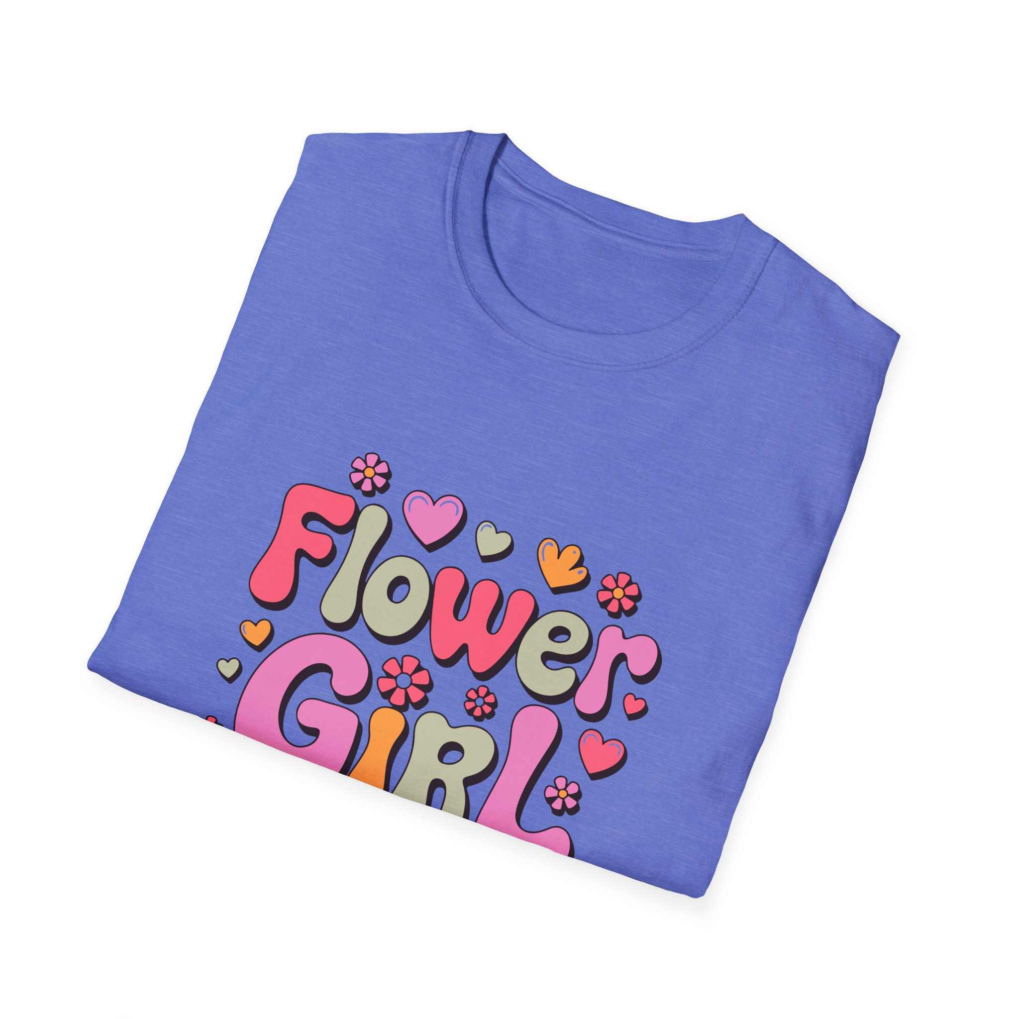 Flower Girl T-Shirt, Fun Floral Graphic Tee, Unisex Casual Shirt, Perfect for Spring Celebrations, Gift for Flower Girls - Image 24