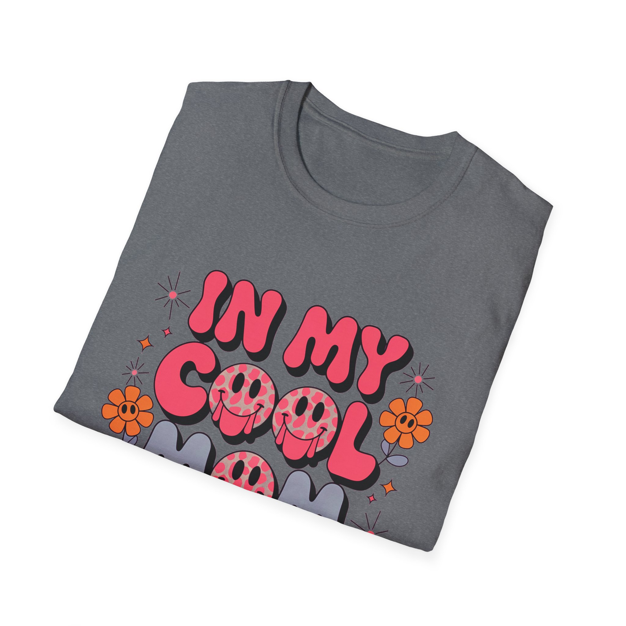 Trendy Unisex T-Shirt - 'In My Cool Mom Era', Gift for Moms, Mother's Day, Casual Wear, Fun Floral Tee - Image 24