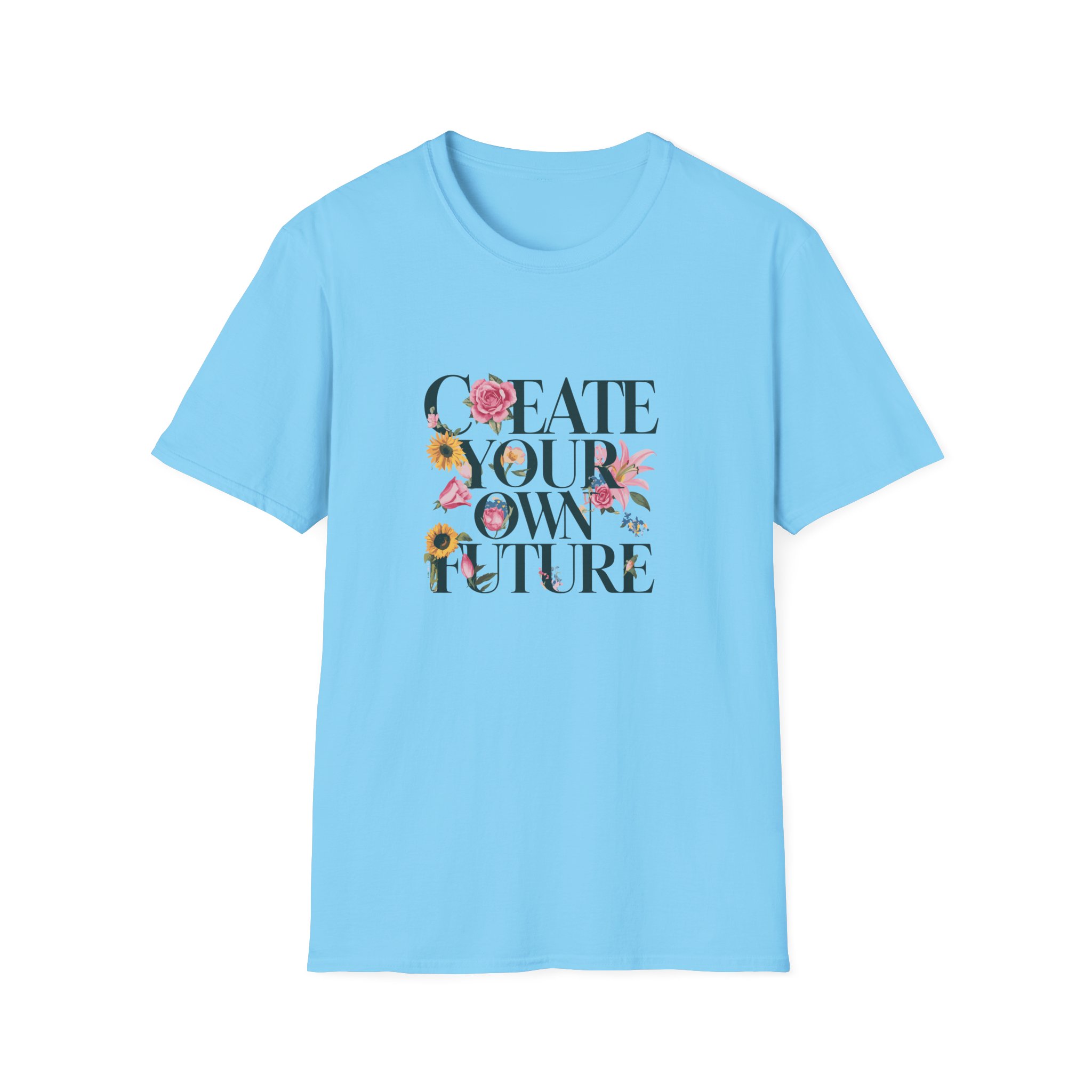 Inspirational T-Shirt, Create Your Own Future Tee, Motivational Gift, Positive Vibes Shirt, Self-Expression Top, Everyday - Image 45
