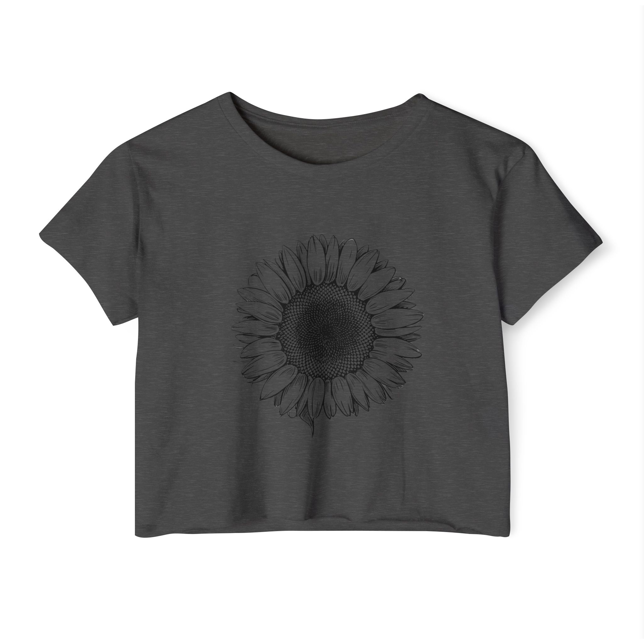 Sunflower Women's Festival Crop Top | Boho Chic Tee for Summer Events, Music Festivals, Beach Days, Casual Wear - Image 33
