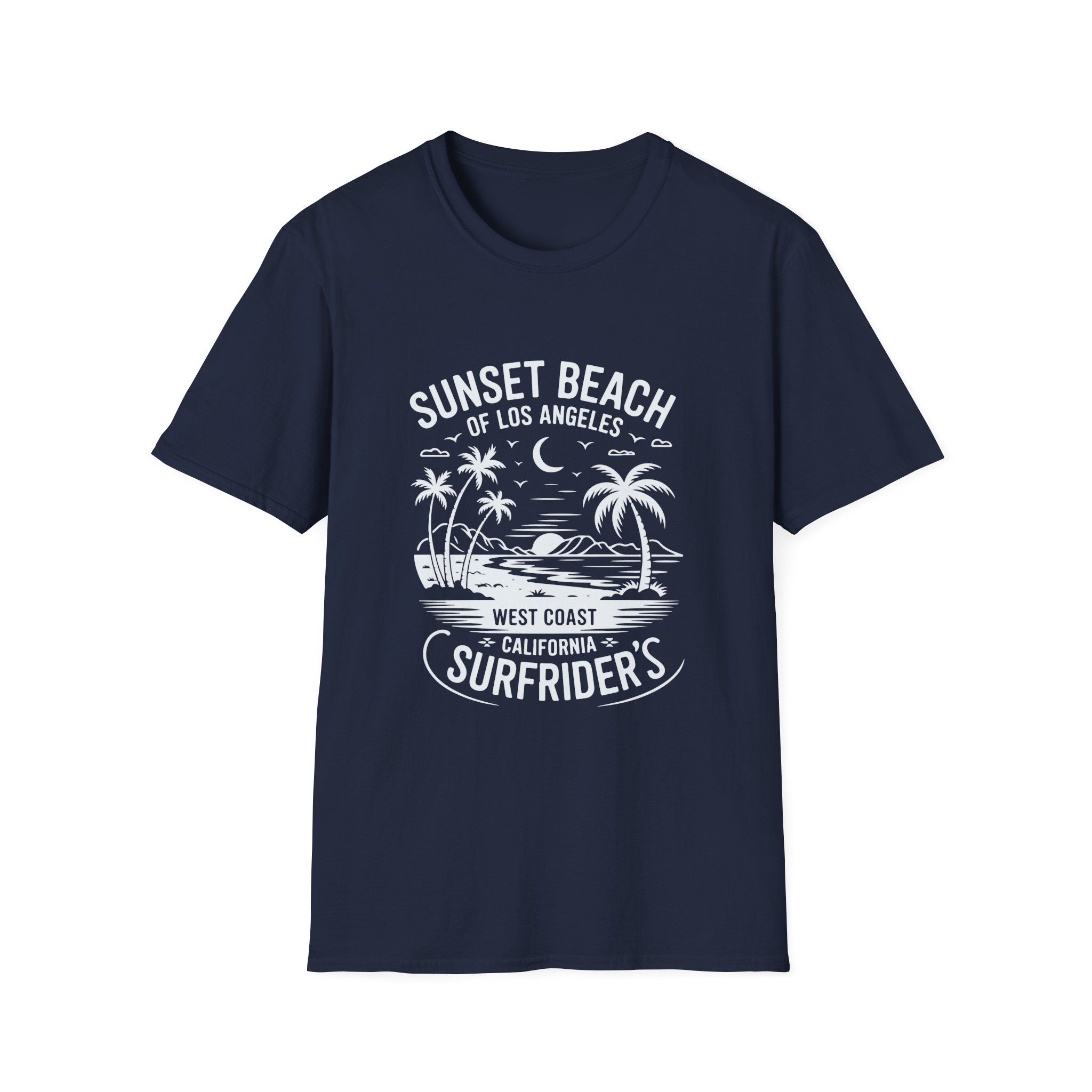 Sunset Beach Unisex T-Shirt | Softstyle Tee for Beach Lovers, Summer Vibes, Casual Wear, Vacation Apparel, Gift Idea - Image 41